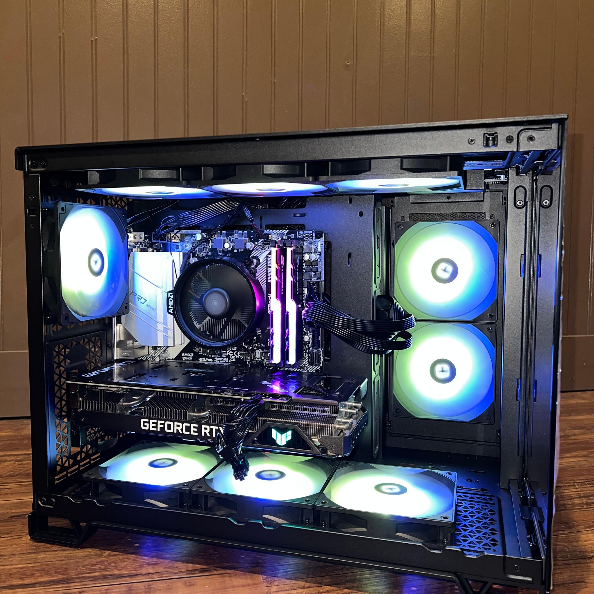 SALE Custom Gaming PC | Ryzen 5 5600X | RTX 3060 Ti | 16GB RGB RAM | 1TB SSD