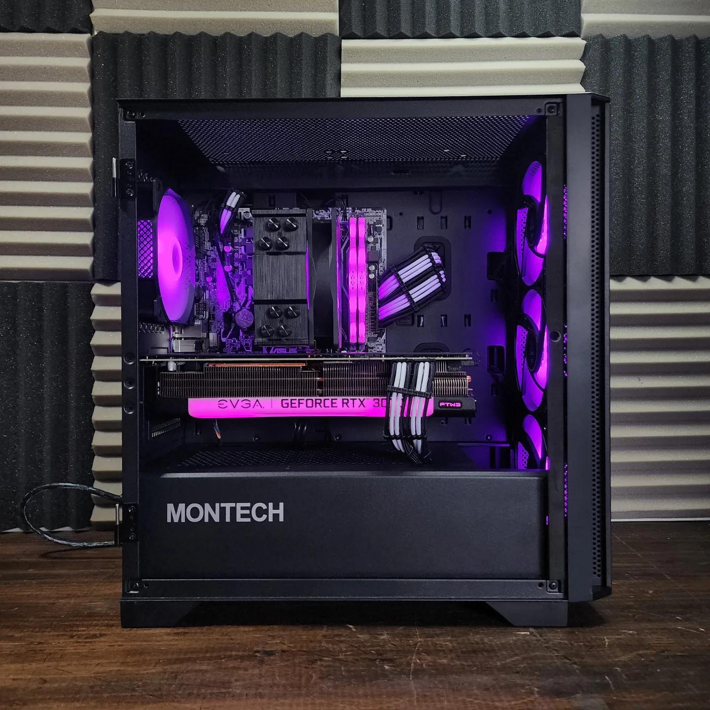 🖤💜🖤 RTX 3070 FTW3 // AMD Ryzen 7 5700G // Zenith 16GB 3200MHz