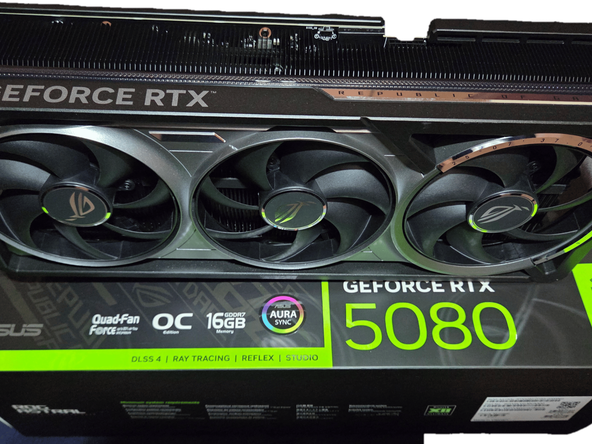 ASUS ROG Astral GeForce RTX 5080 16GB GDDR7 OC Edition