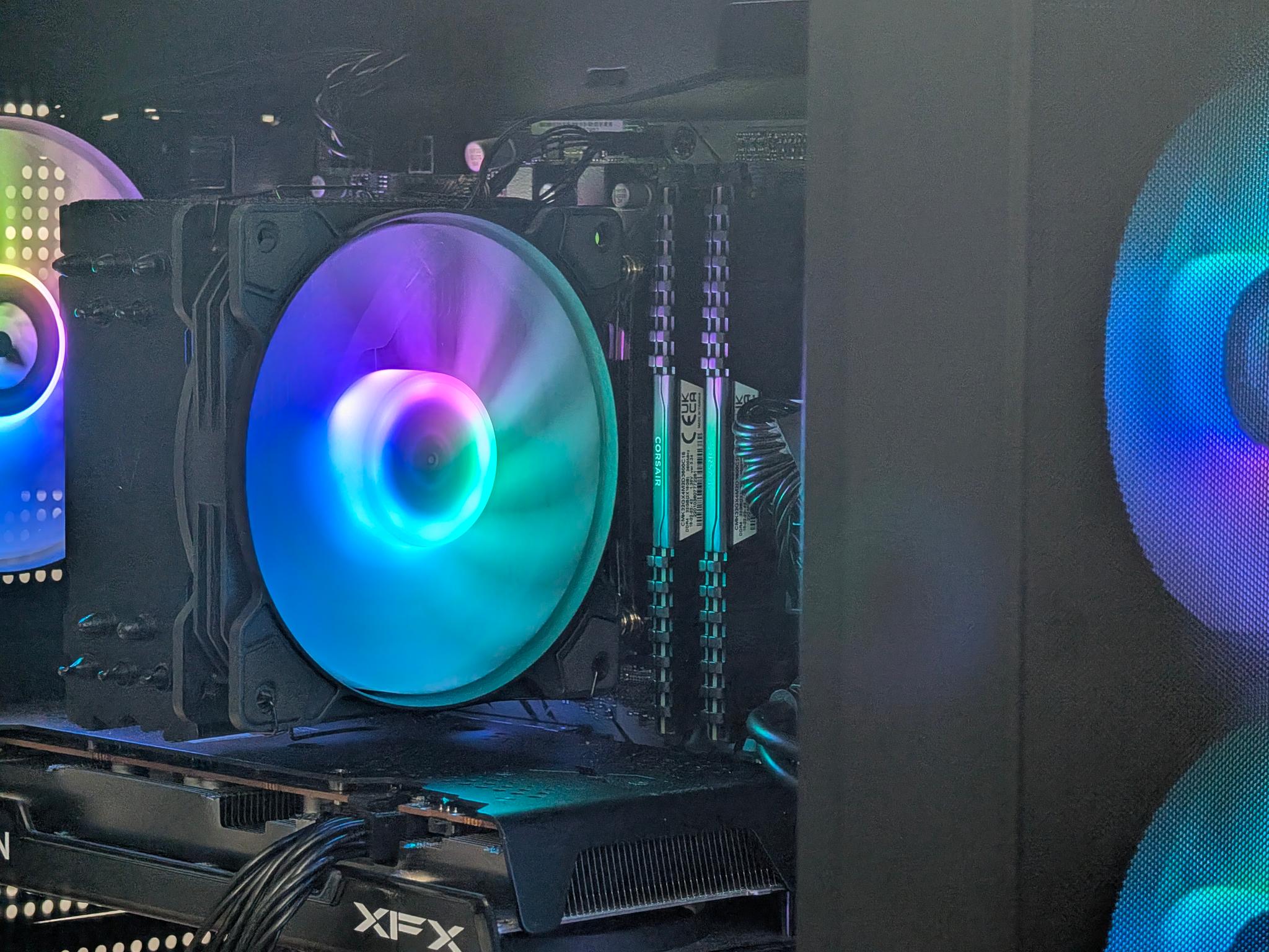 🌈🖤Ryzen 5 3600 | RX 6650XT | 32GB DDR4 | 1TB SSD | Gaming PC🖤🌈