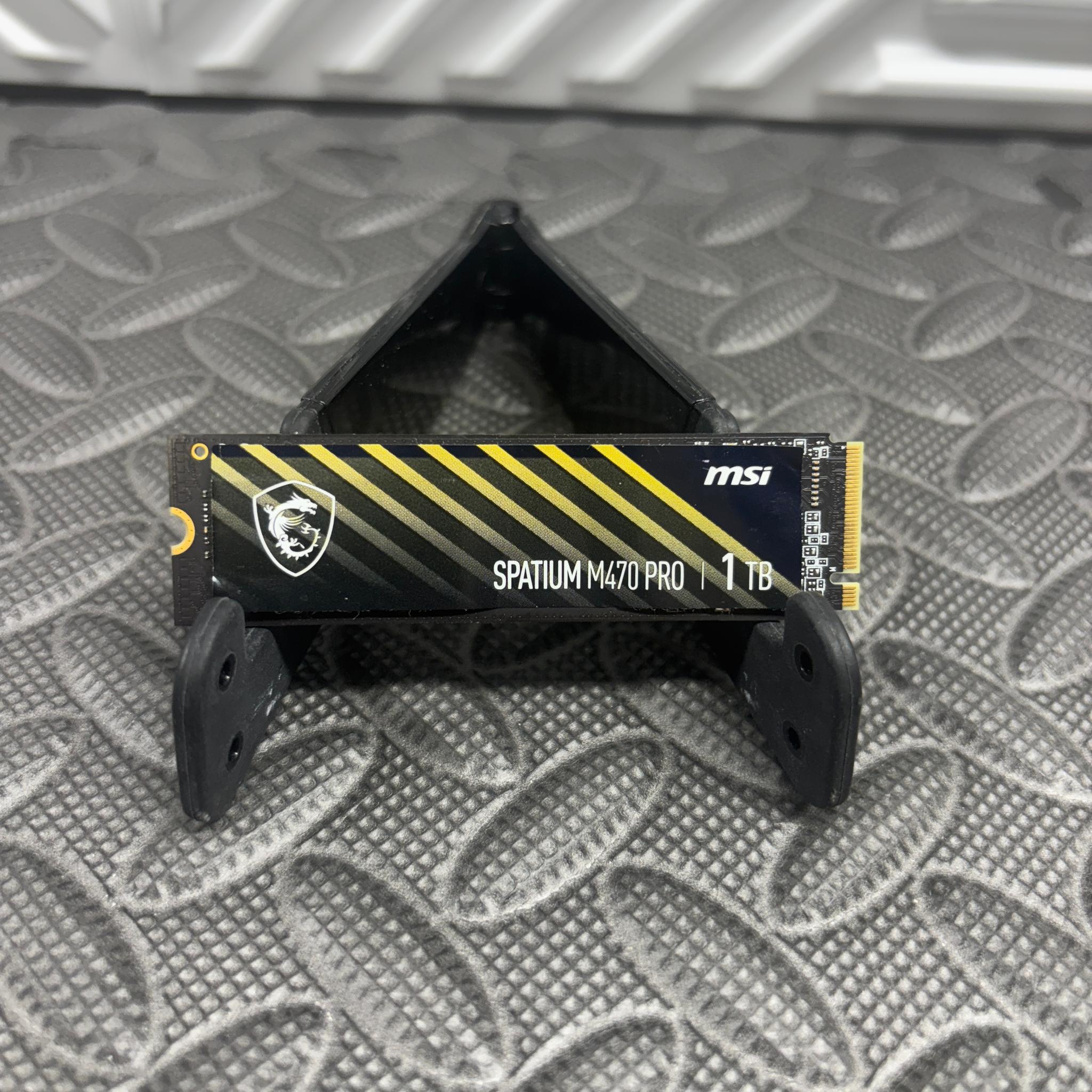 MSI SPATIUM M470 PRO 1TB PCIe 4.0 NVMe M.2 SSD | Gen4 x4 | Tested Working