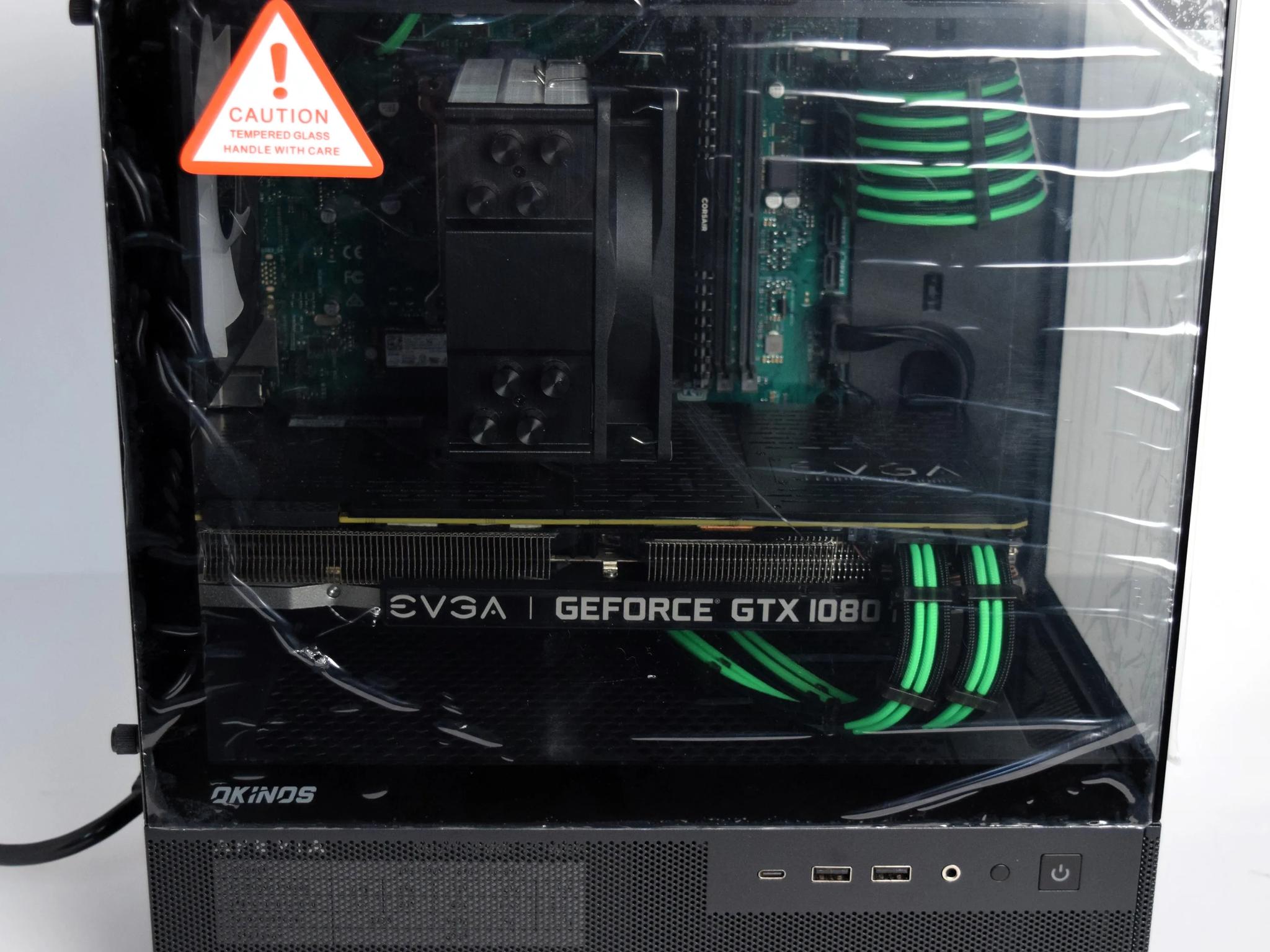 Fresh Build! Intel i7 7700 | GTX 1080ti 11GB | 16gb Ram | 512 GB Storage | Okinos 3 Fish Tank Case