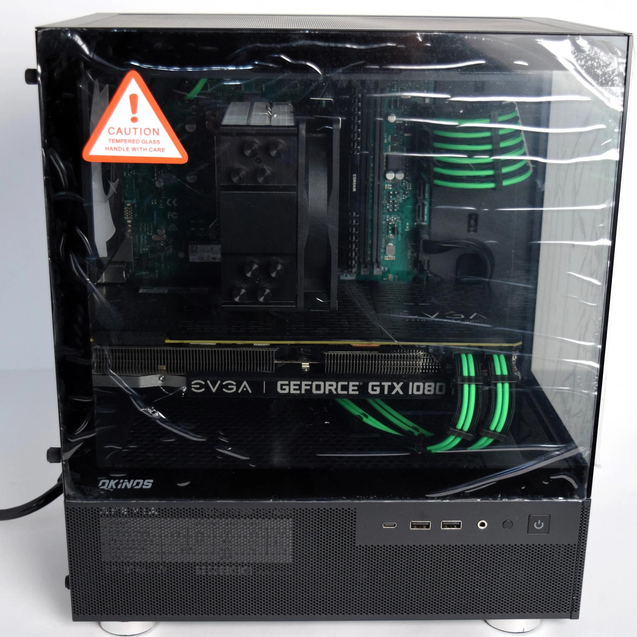 Fresh Build! Intel i7 7700 | GTX 1080ti 11GB | 16gb Ram | 512 GB Storage | Okinos 3 Fish Tank Case