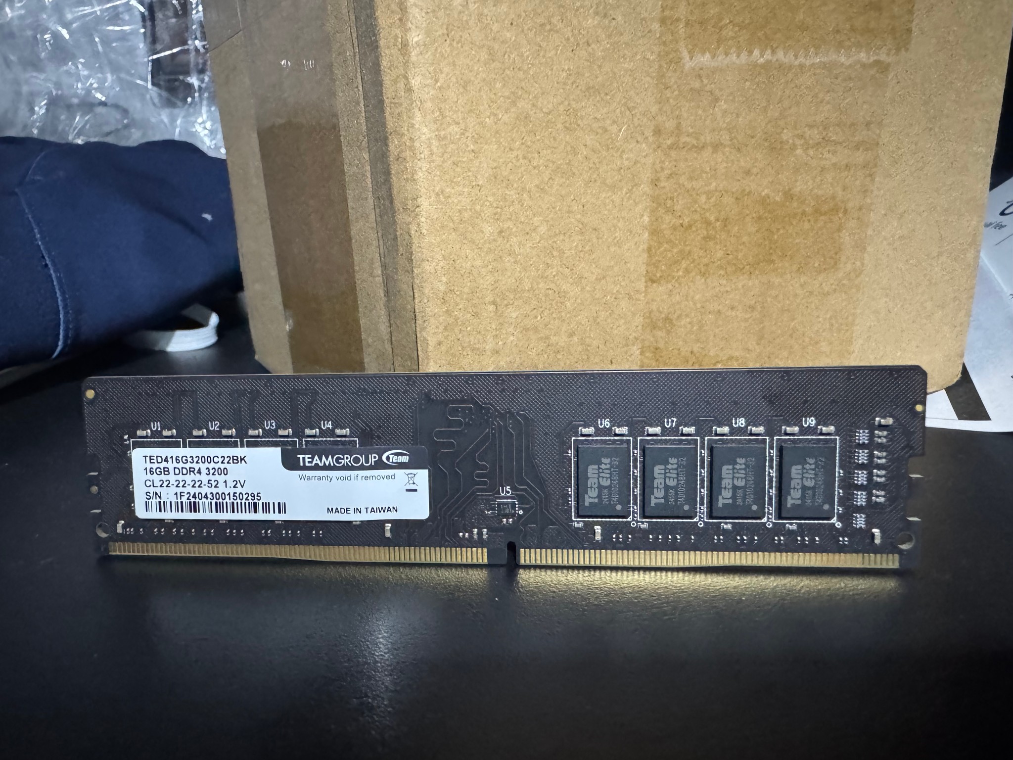 TeamGroup 32GB (2x16GB) DDR4 3200MHz RAM Kit – Tested & Working