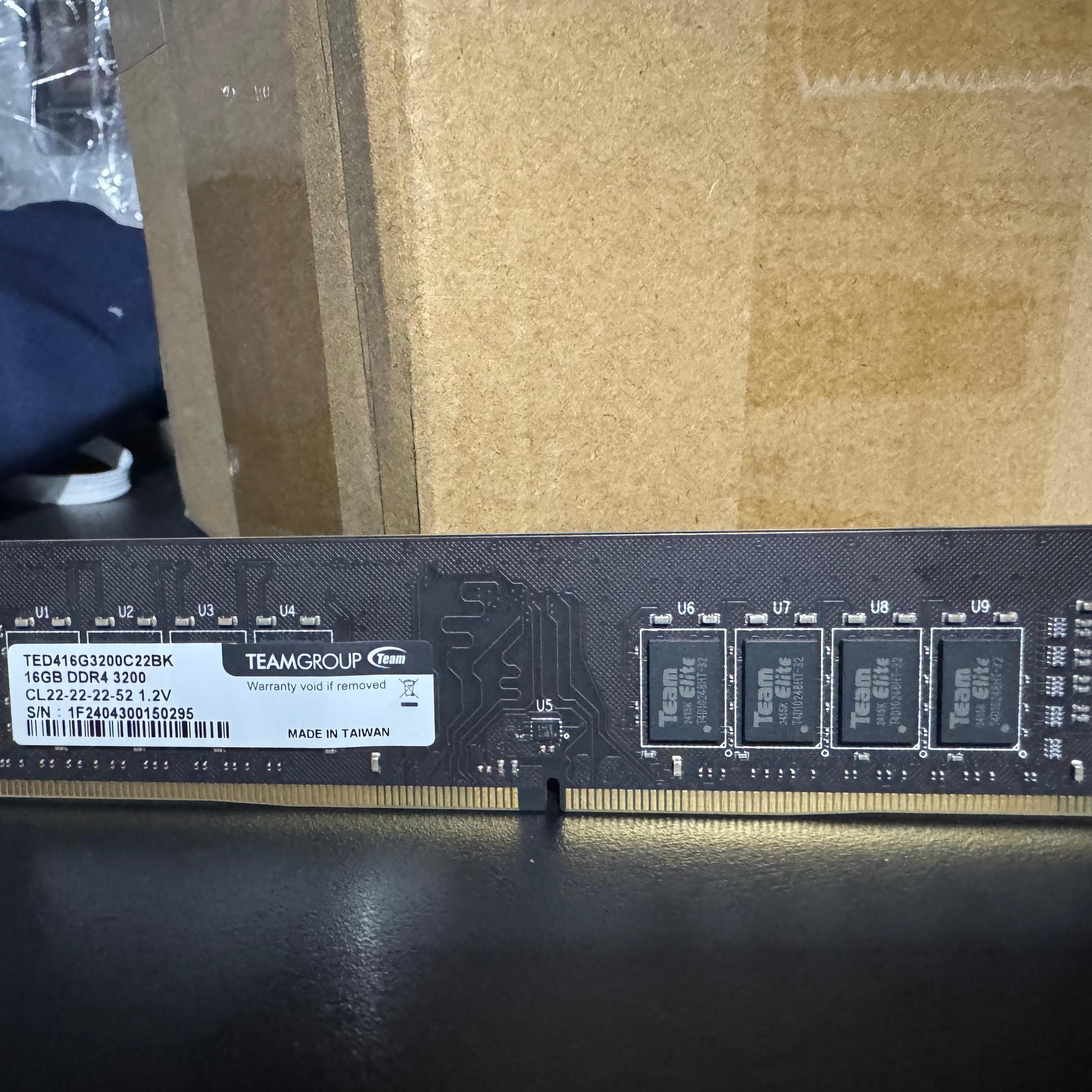 TeamGroup 32GB (2x16GB) DDR4 3200MHz RAM Kit – Tested & Working
