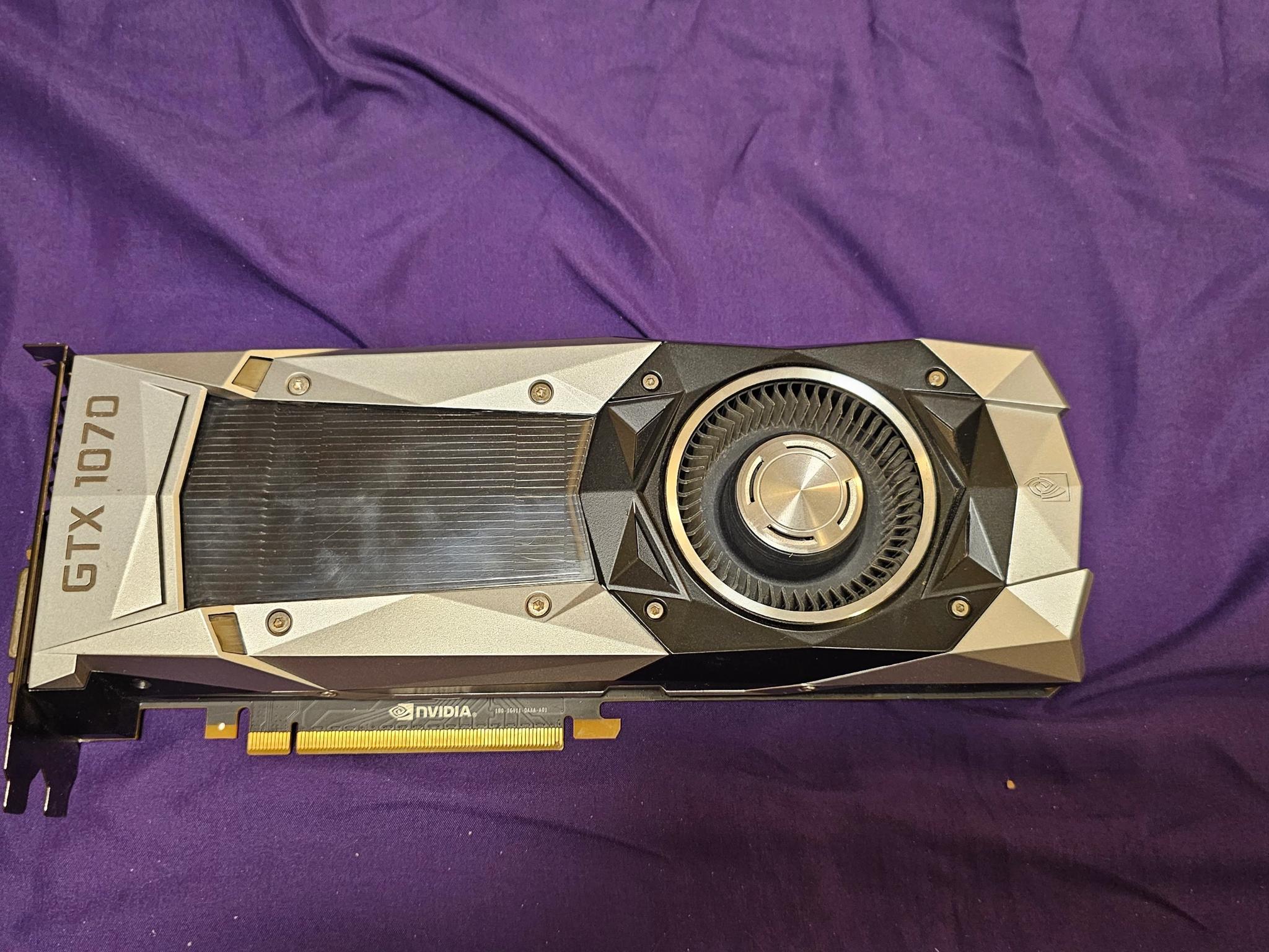 GTX 1070 Founders Edition