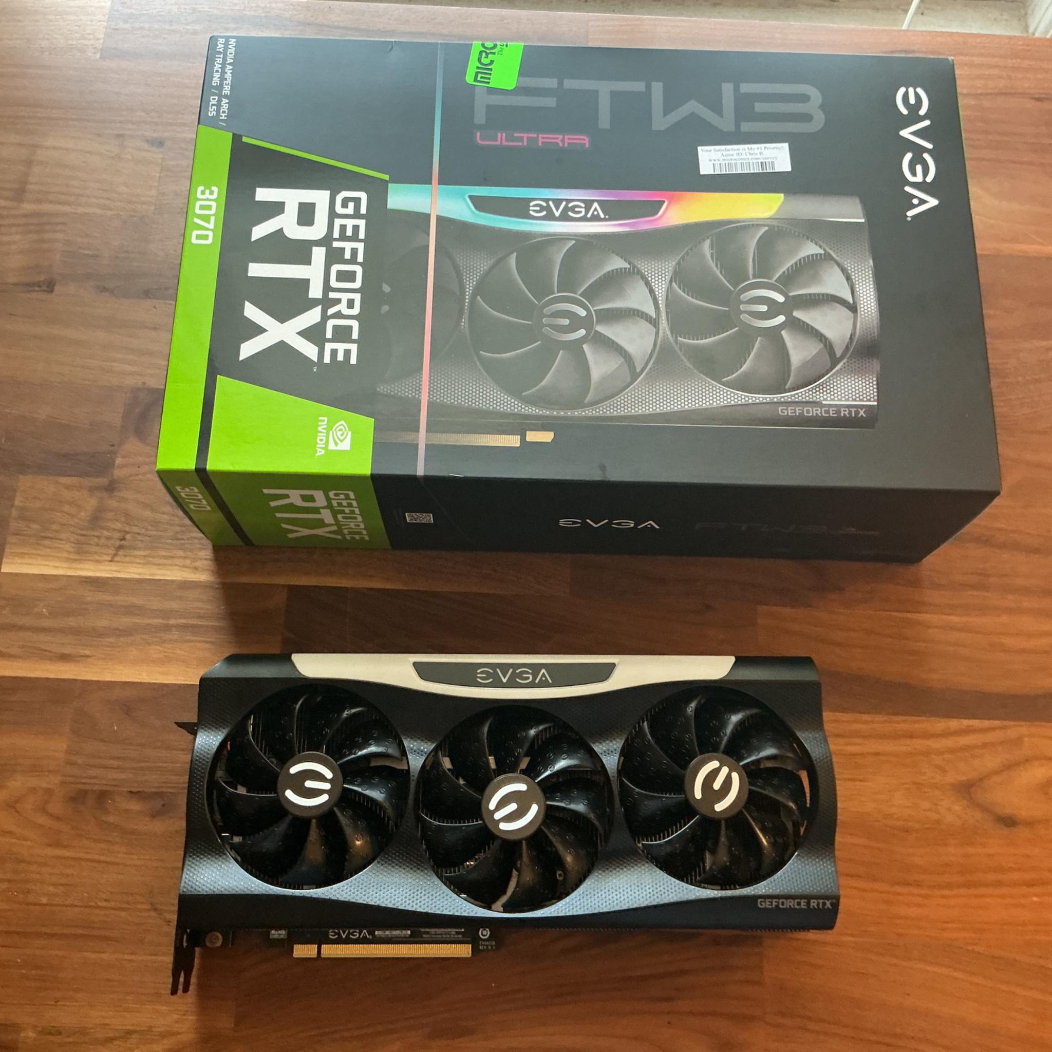 EVGA RTX 3070 FTW3