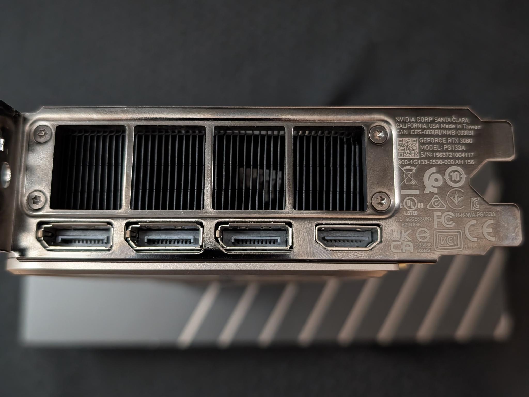 NVIDIA GeForce RTX 3080 Founders Edition