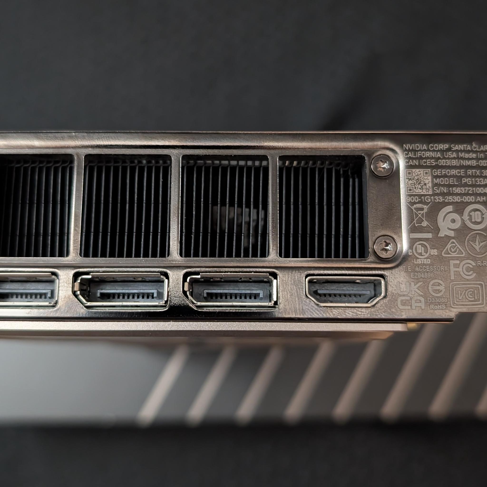 NVIDIA GeForce RTX 3080 Founders Edition