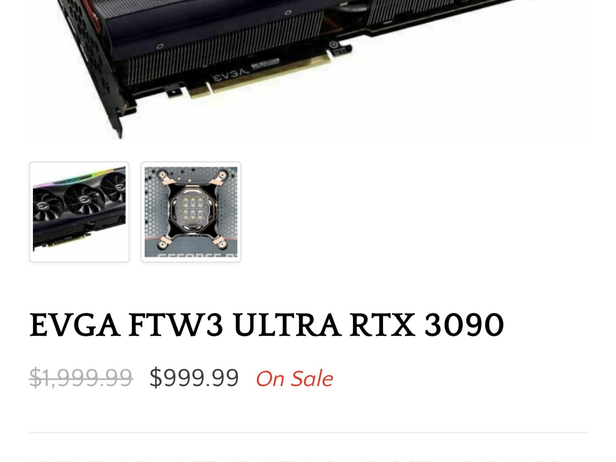 3090 EVGA FTW3 COPPER PLATED BY COOLMYGPU