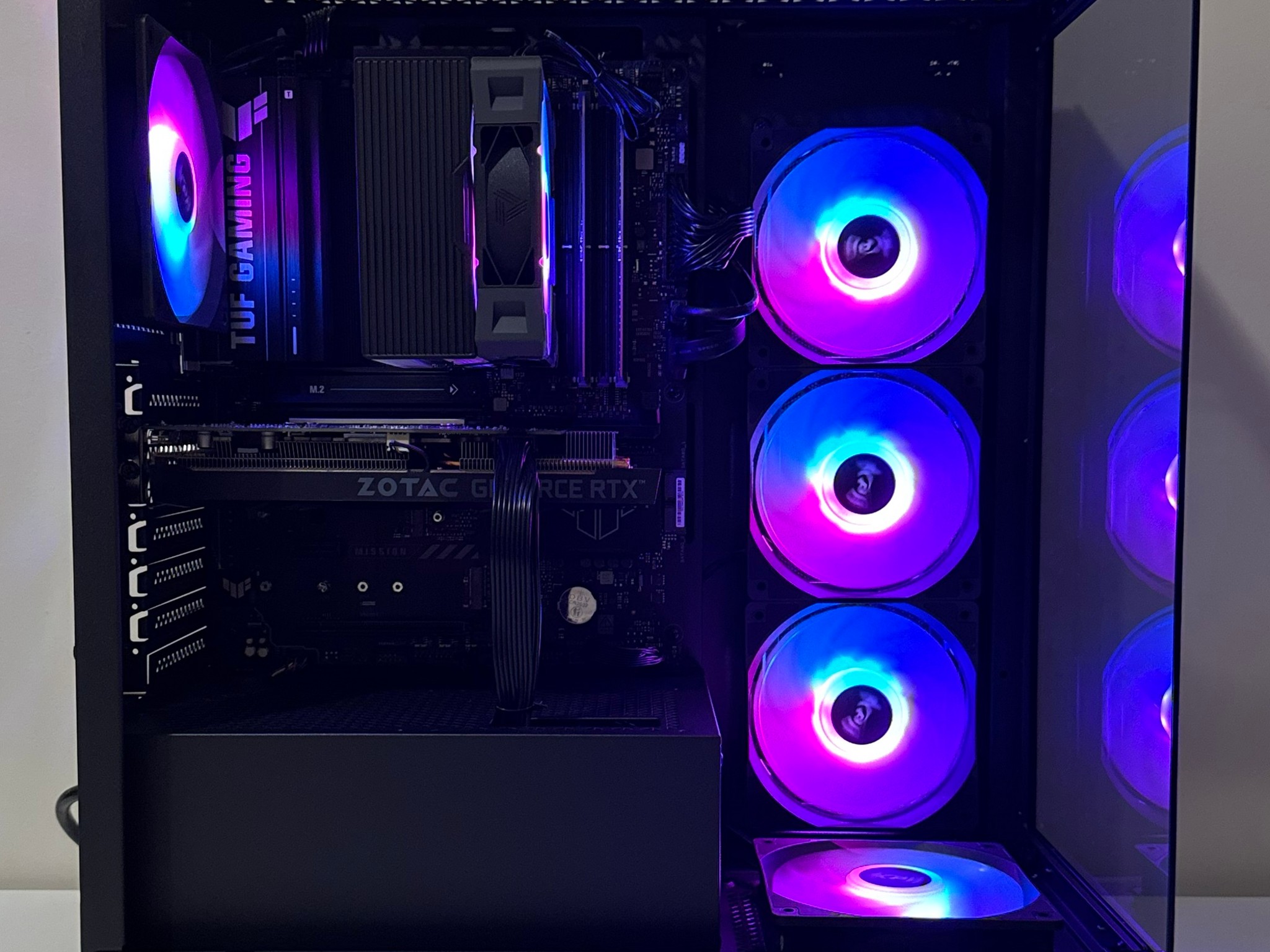 AMD X3D Ryzen 5 7500X3D 32GB DDR5 RAM 1TB NVMe SSD GeForce RTX 3060 12GB ASUS B650E-E TUF Gaming PC