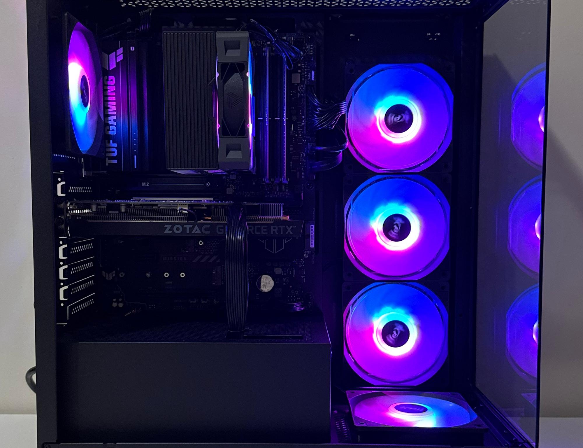 AMD X3D Ryzen 5 7500X3D 32GB DDR5 RAM 1TB NVMe SSD GeForce RTX 3060 12GB ASUS B650E-E TUF Gaming PC