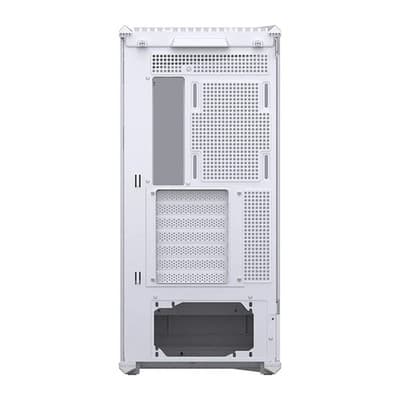 Clearance JONSBO D400 White ATX Mid Tower Case OEM Curved Glass - New