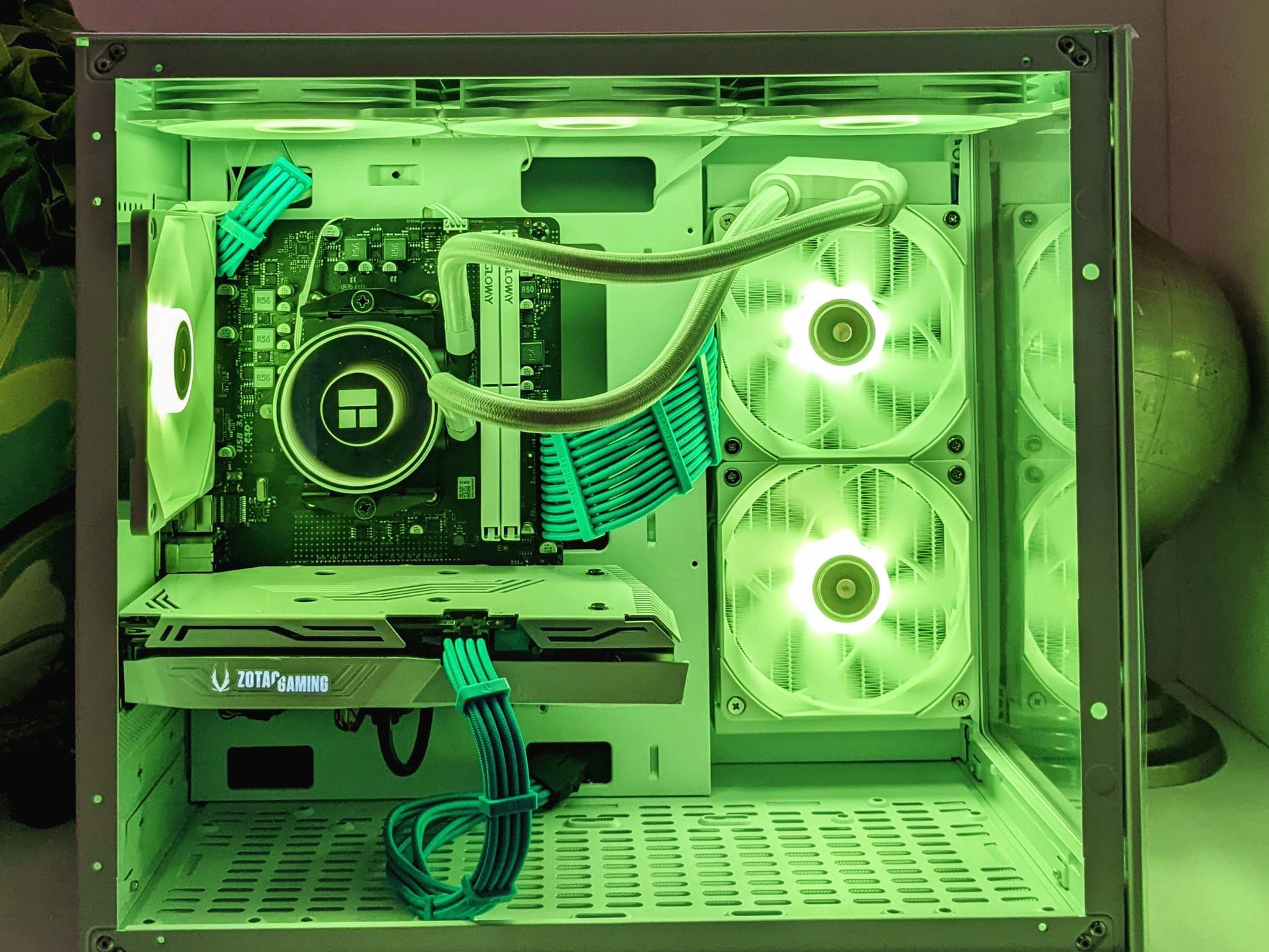 (Liquid🌊Cooled) ⚪️Gaming PC| RTX 3060TI | Ryzen 5@4GHz| 16GB Gloway DDR4 RAM| 800GB SSD| Windows 11