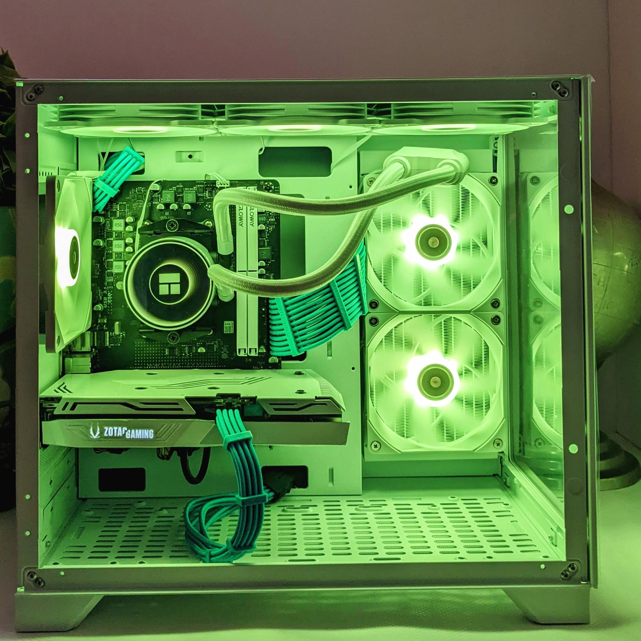 (Liquid🌊Cooled) ⚪️Gaming PC| RTX 3060TI | Ryzen 5@4GHz| 16GB Gloway DDR4 RAM| 800GB SSD| Windows 11