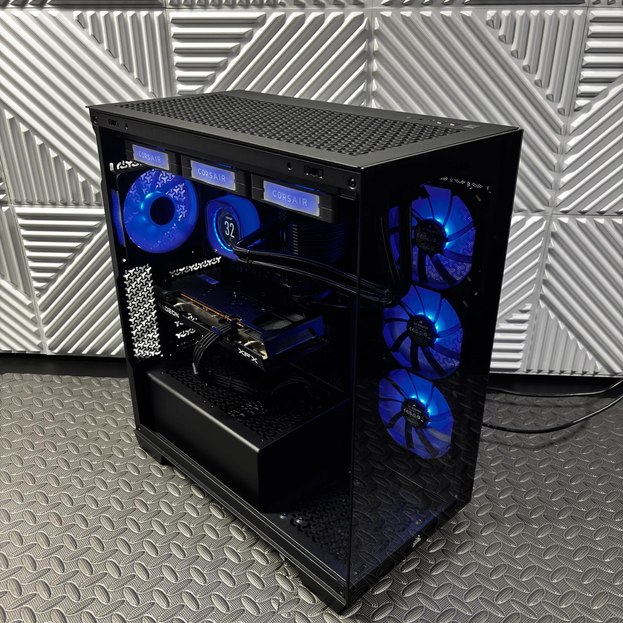 Corsair RGB Gaming PC | RX 6600 8GB | Ryzen 3 3100 | 16GB RAM | 1TB NVMe SSD | WiFi