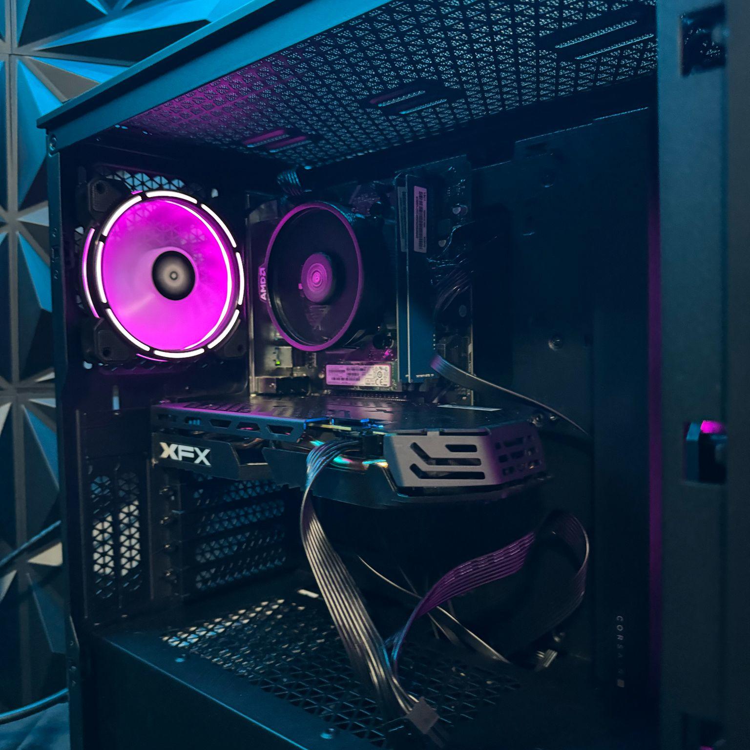 💰 Budget Baddie 580 💀🔥 Ryzen 2600| RX 580| 16 GB DDR4 |1.75 TB Storage