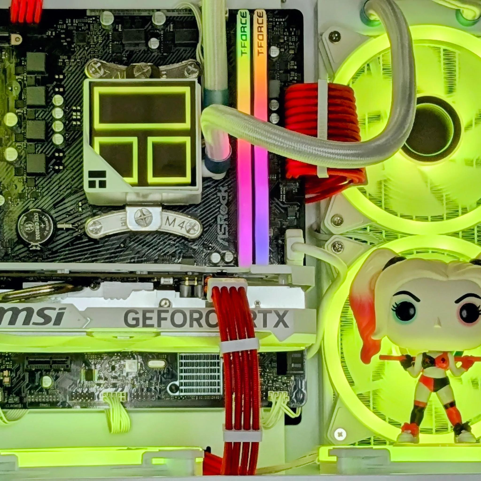 ❤️🤍🖤Harley Quinn♦️♠️RTX 4060❤️Ryzen 5 5600❤️32GB RAM❤️1TB NVMe/PCIE Gen 4.0❤️Windows 11...