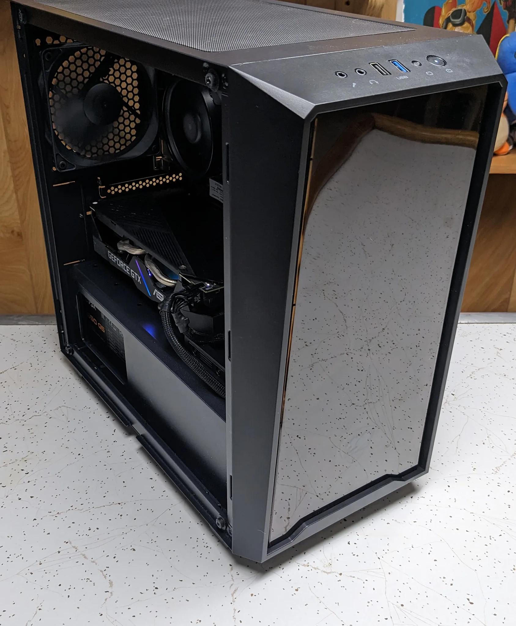AMD Ryzen 2600 & GTX 1660 Super - Windows 10 Included - Powerful WiFi Desktop Computer -