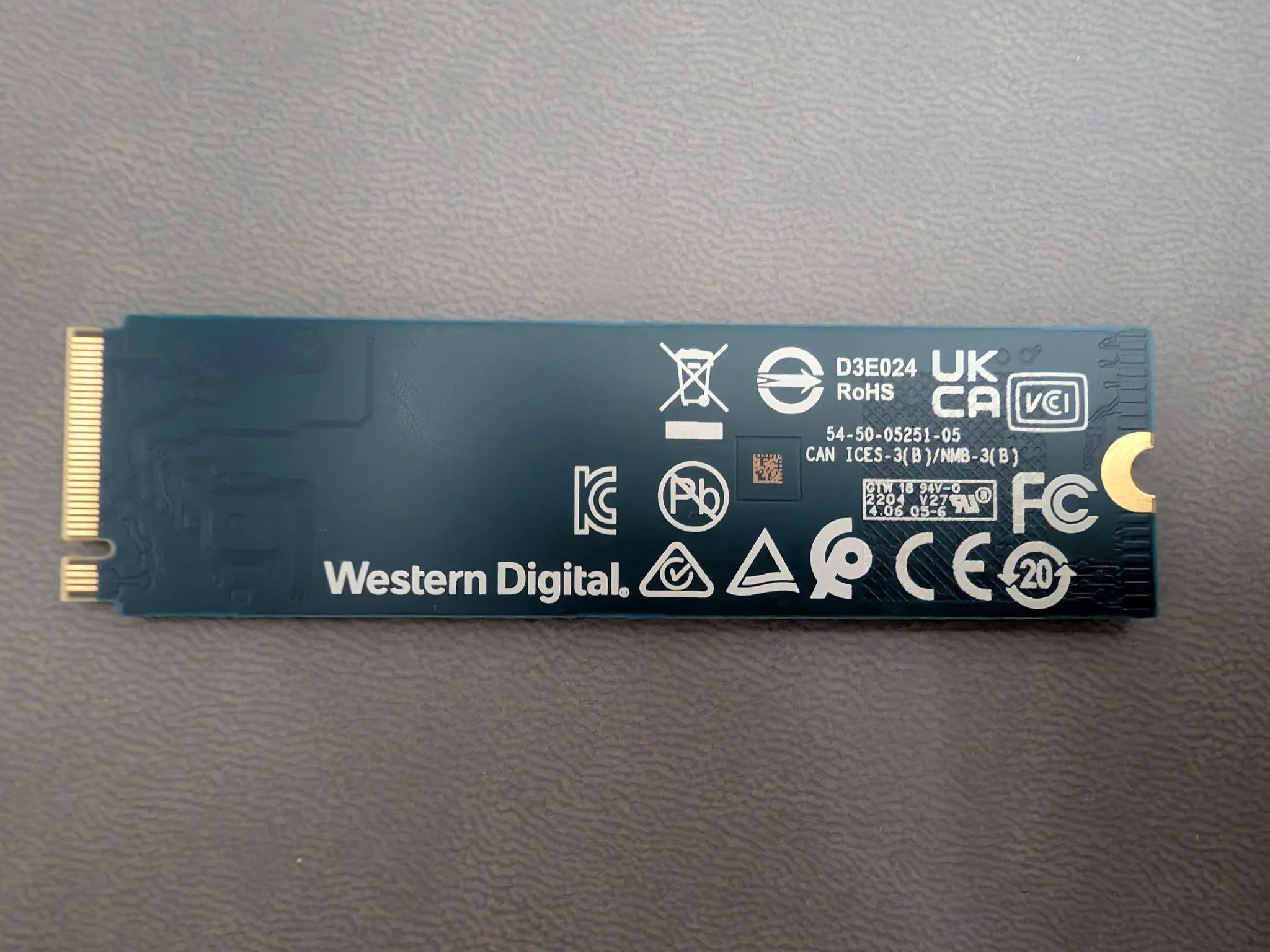 Western Digital PC SN530 1TB SDBPNPZ-1T00