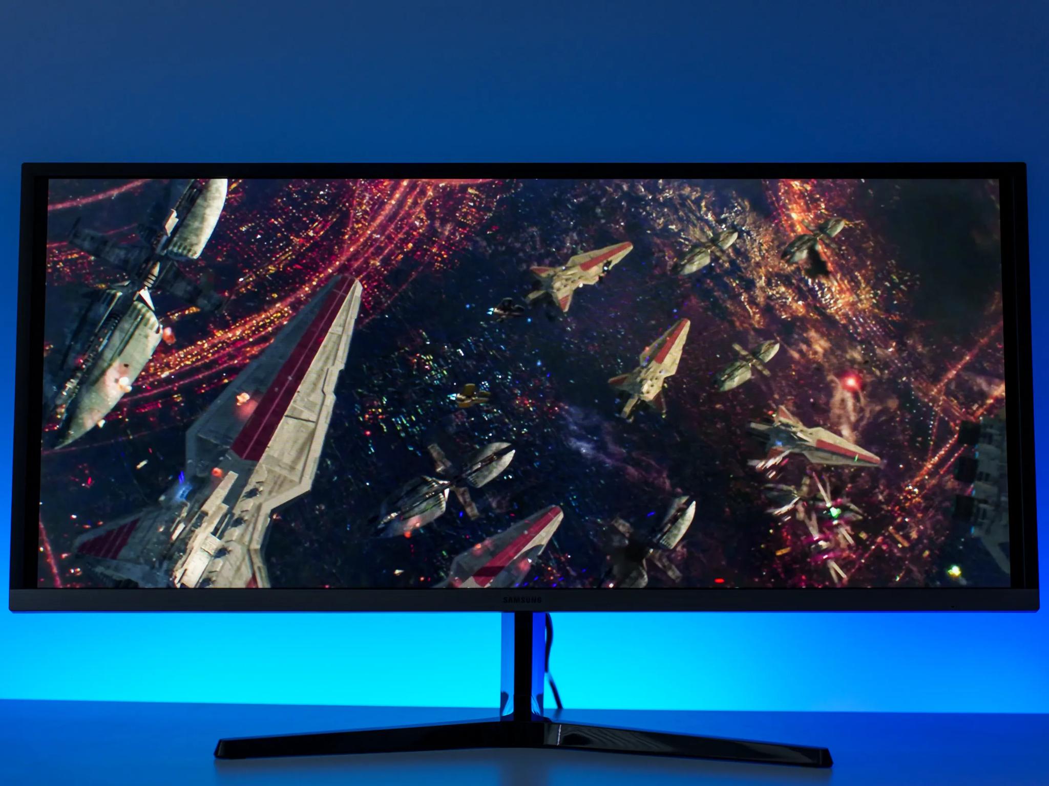 34" Samsung Ultra-Wide WQHD Monitor (S34J552WQN)