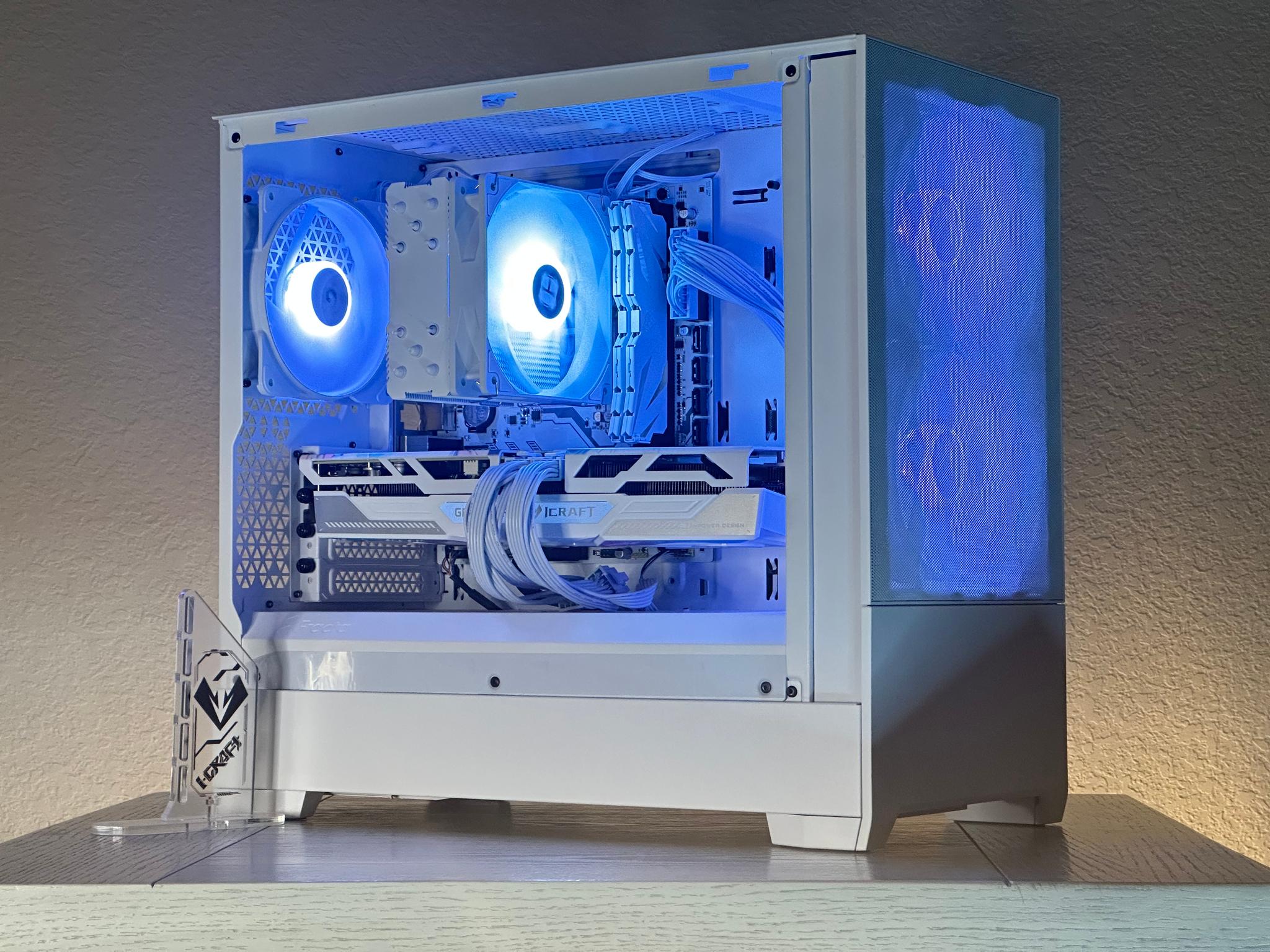 "WhiteNova" RTX 3070 TI 8GB, RYZEN 5, 32GB DDR4 RAM, WIN 11, WIFI, Gaming PC