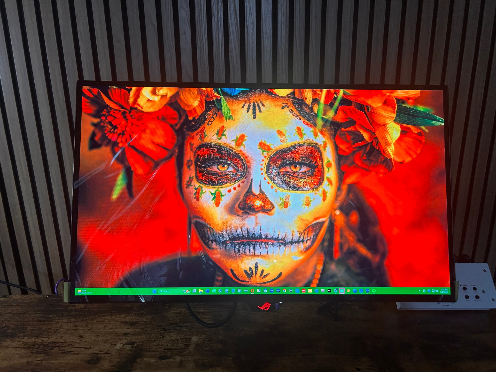 ASUS ROG Strix OLED 27" (240hz) 2K WQHD (2560x1440) 240Hz Gaming Monitor (XG27AQDMG) (0 HOURS USED)