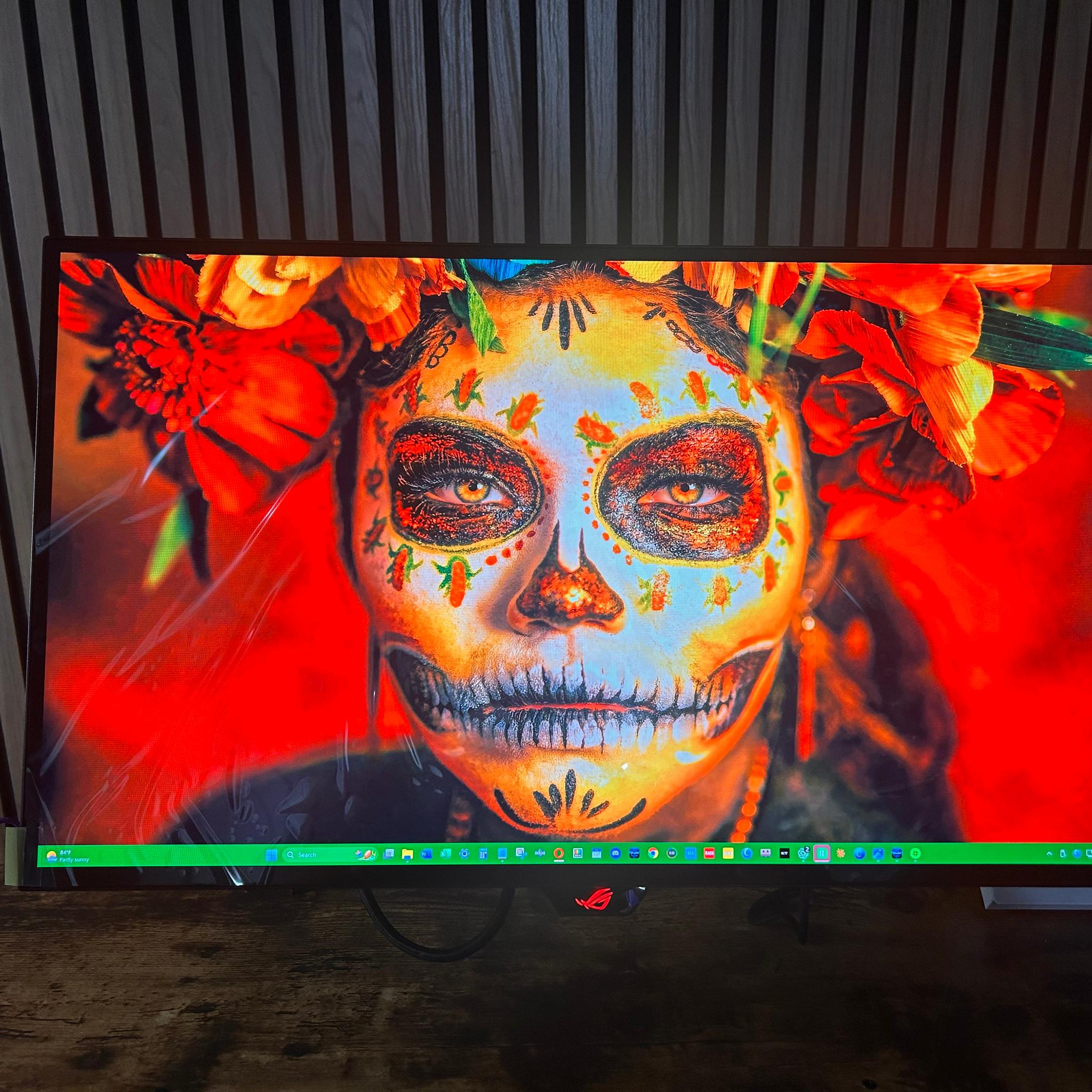 ASUS ROG Strix OLED 27" (240hz) 2K WQHD (2560x1440) 240Hz Gaming Monitor (XG27AQDMG) (0 HOURS USED)