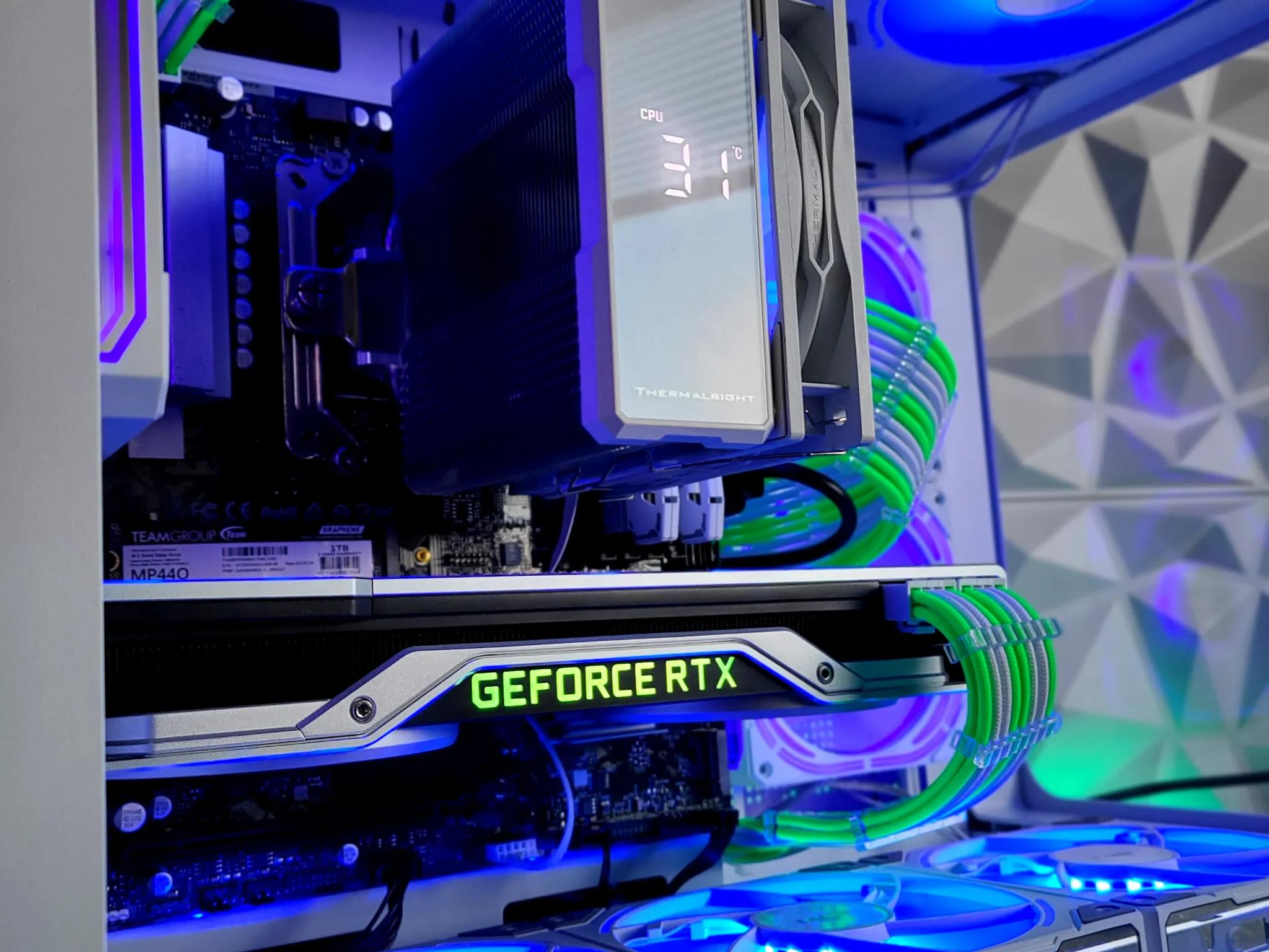 Nvidia GeForce RTX 2080 Ti 11 GB | AMD Ryzen 7 3700x 8-Core CPU | 32 GB Ram | 1 TB SSD