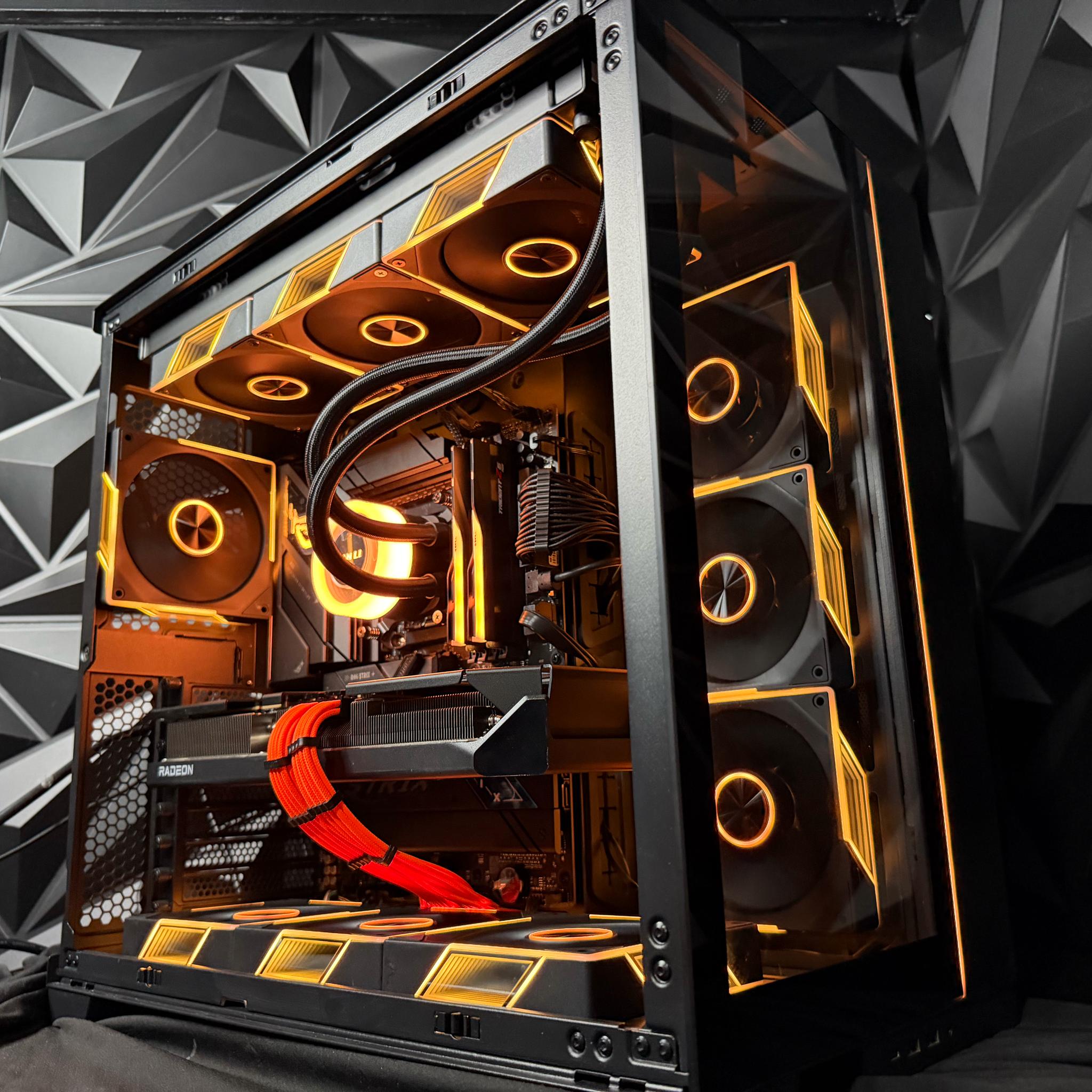 ⭐🔥 STARFIRE 🔥⭐Ryzen 7 9700X| RX 9070XT| 32 GB DDR5 7200MHZ| 1.75  TB NVMe|850W PSU