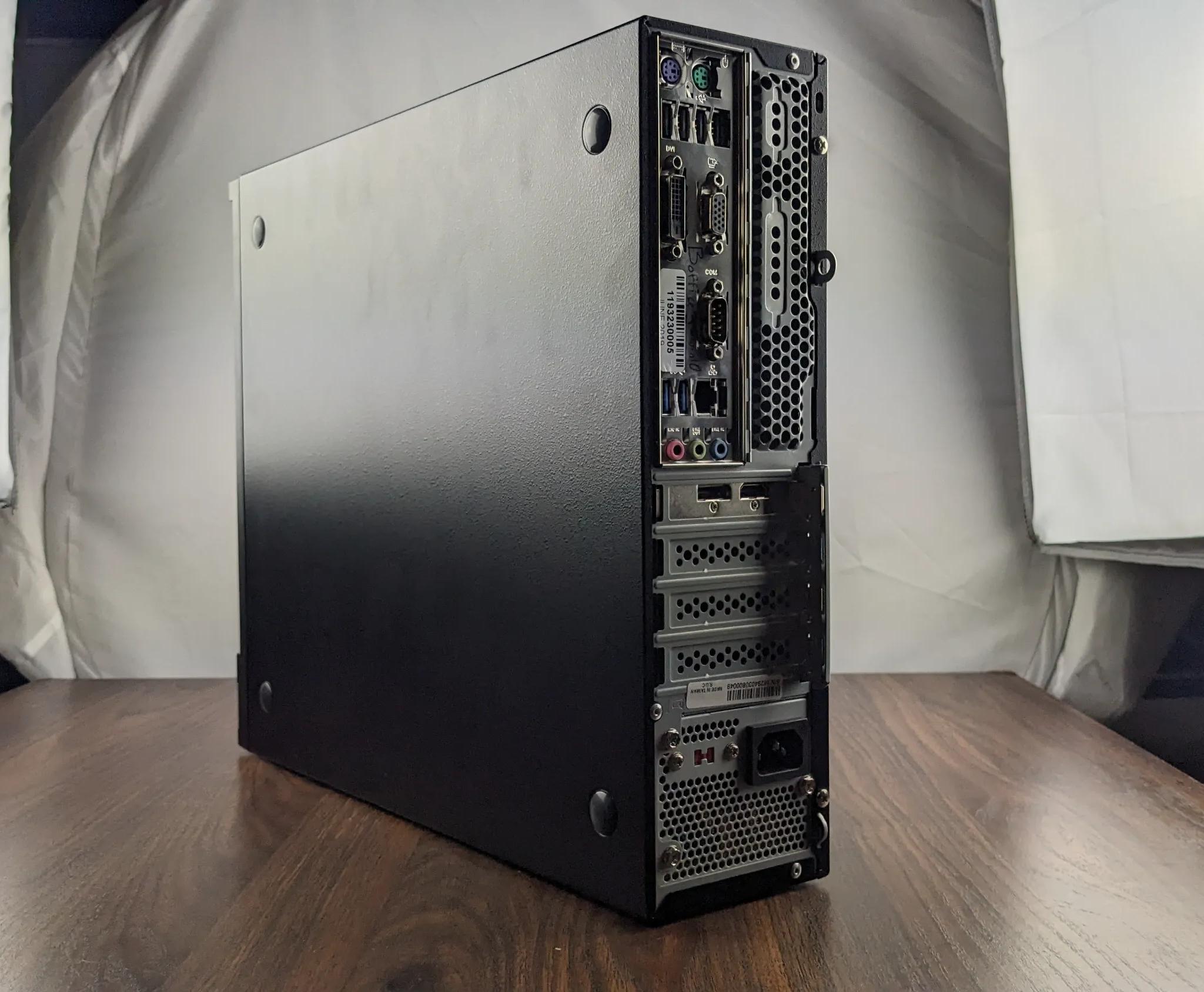 Back to School. Extra 10% SALE. Custom SFF, RX 6400, i5-8400, 16GB 2400Mhz, 256GB NVMe, 2TB HDD