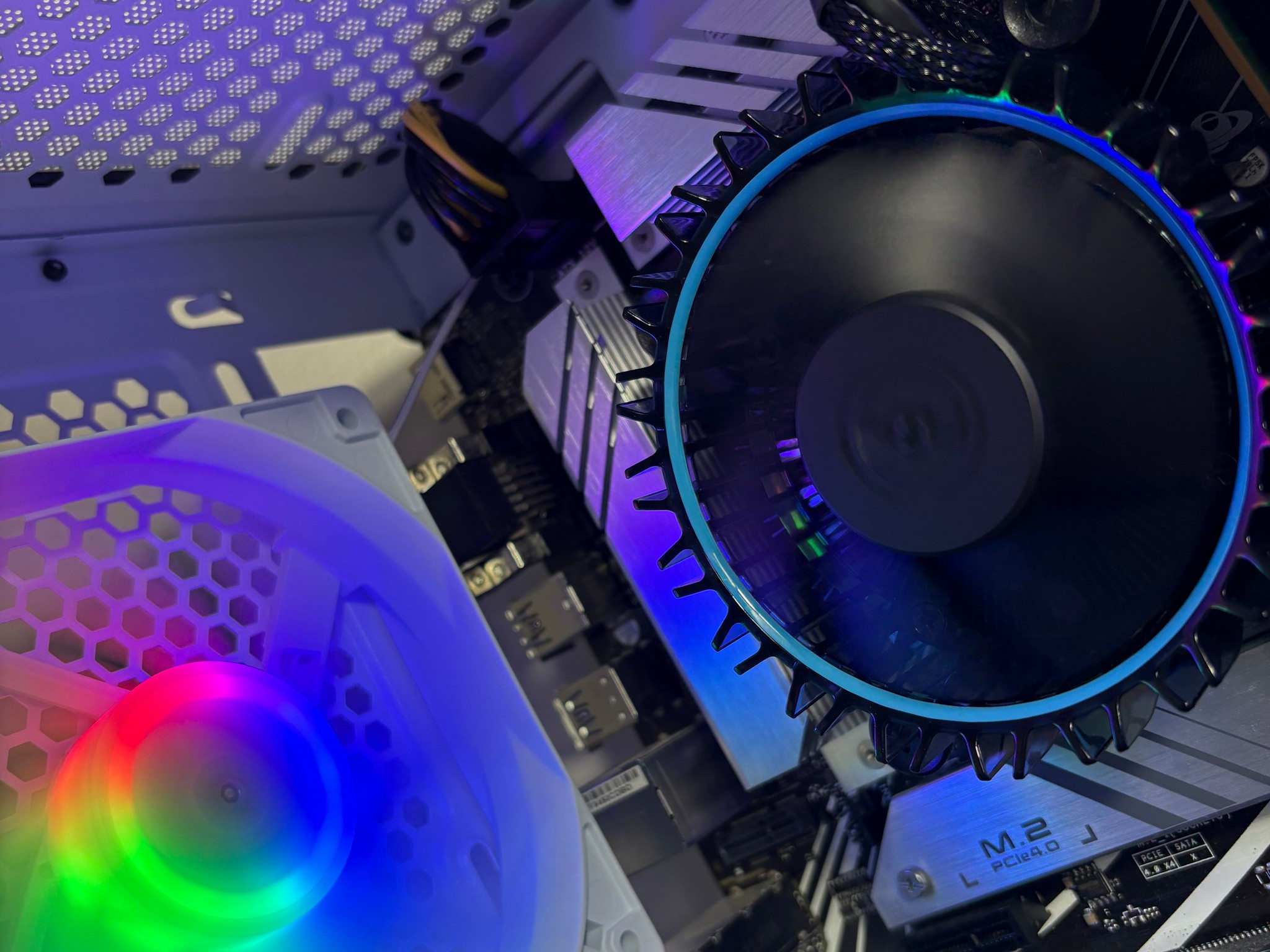 Clean White Gaming PC - Nvidia RTX 2060 6GB, Intel Core i3 13100F, 16GB, 500GB SSD by EXT PCs