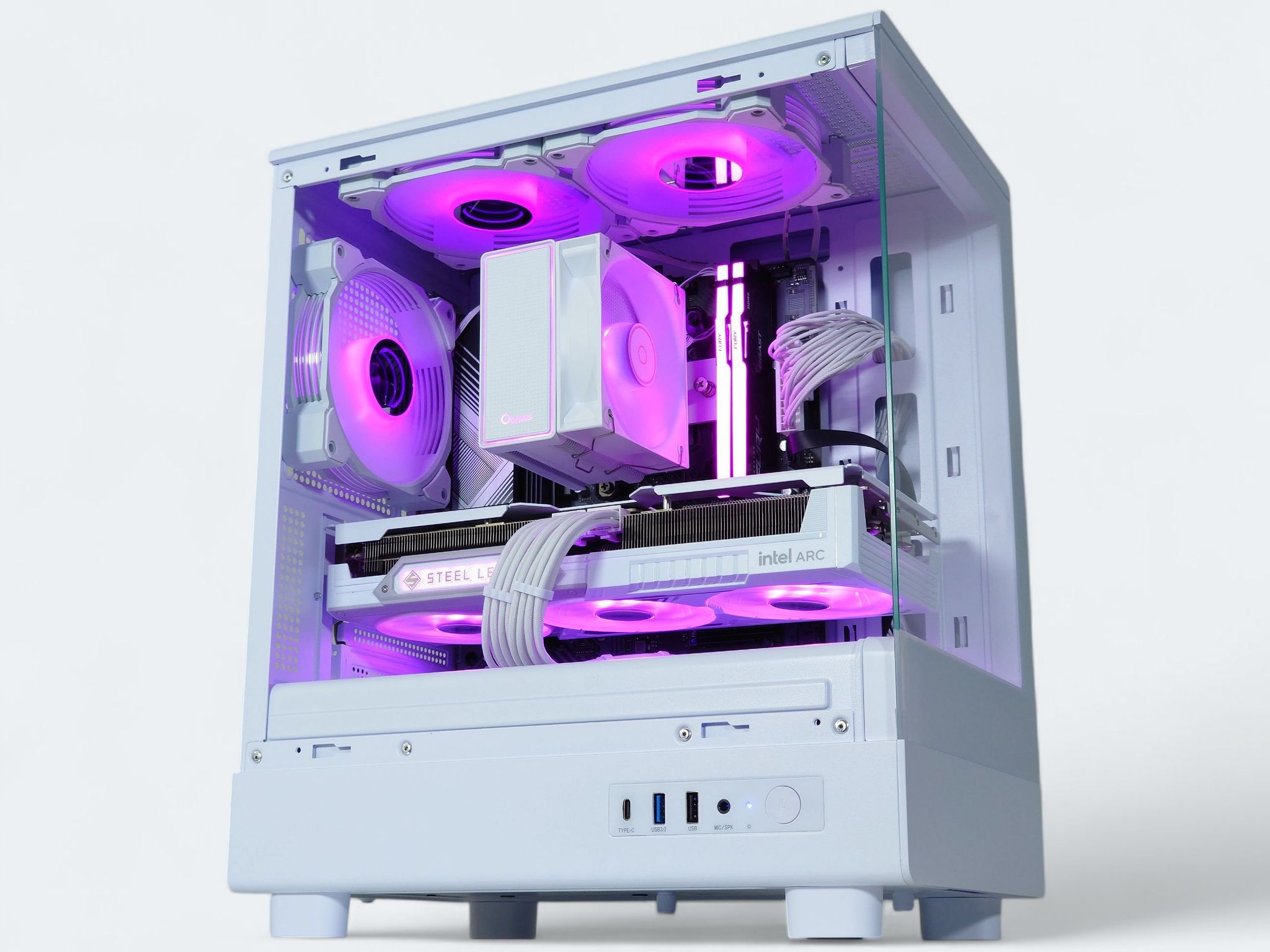 🧨🎉Gaming PC🎉 Intel Arc B580 12GB🎉 AMD Ryzen 5 7500F🎉 32GB DDR5🎉 1TB NVME