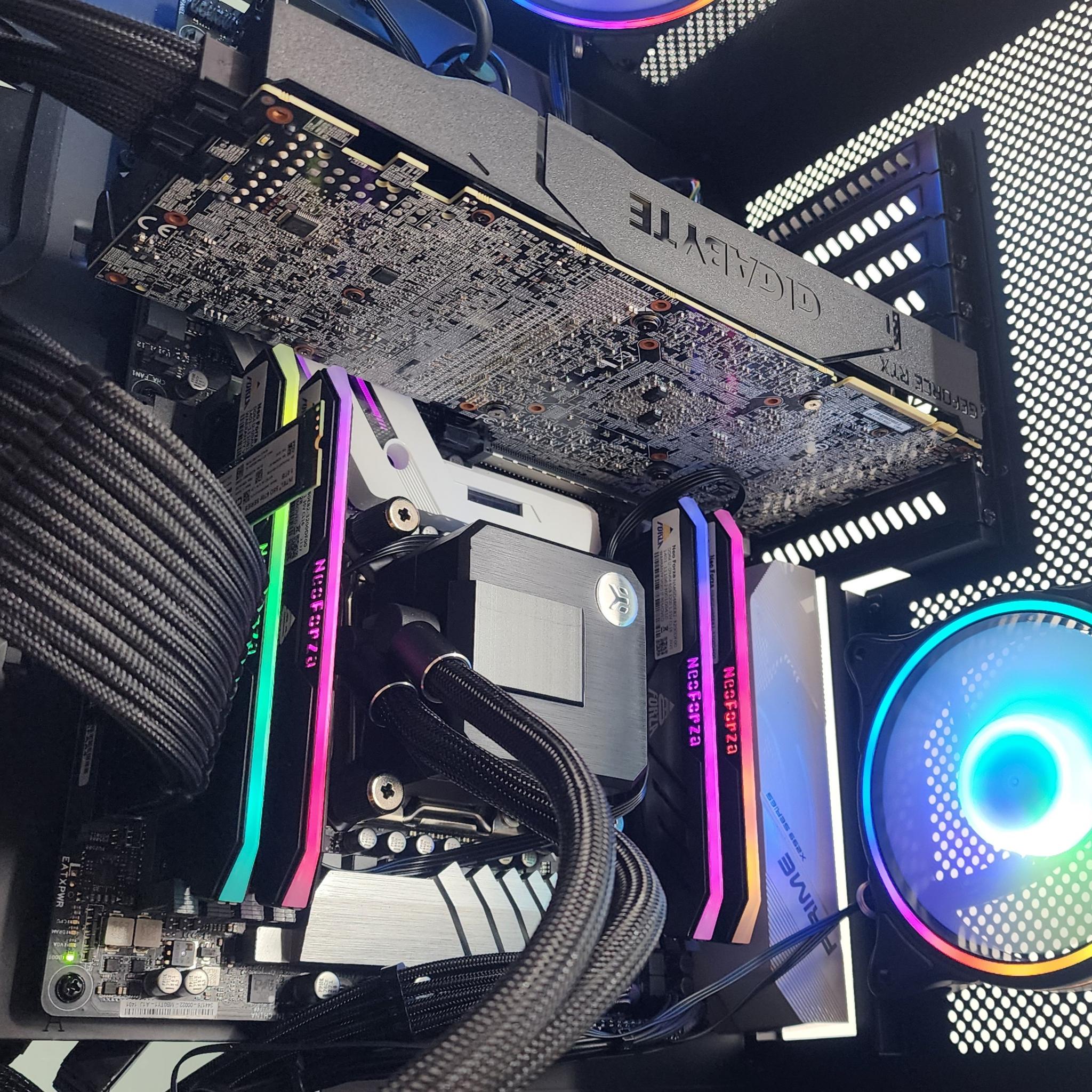 Gaming PC i9-9960X 32GB RAM 1TB SSD RTX 2080 Ti 11GB Windows 11 Computer