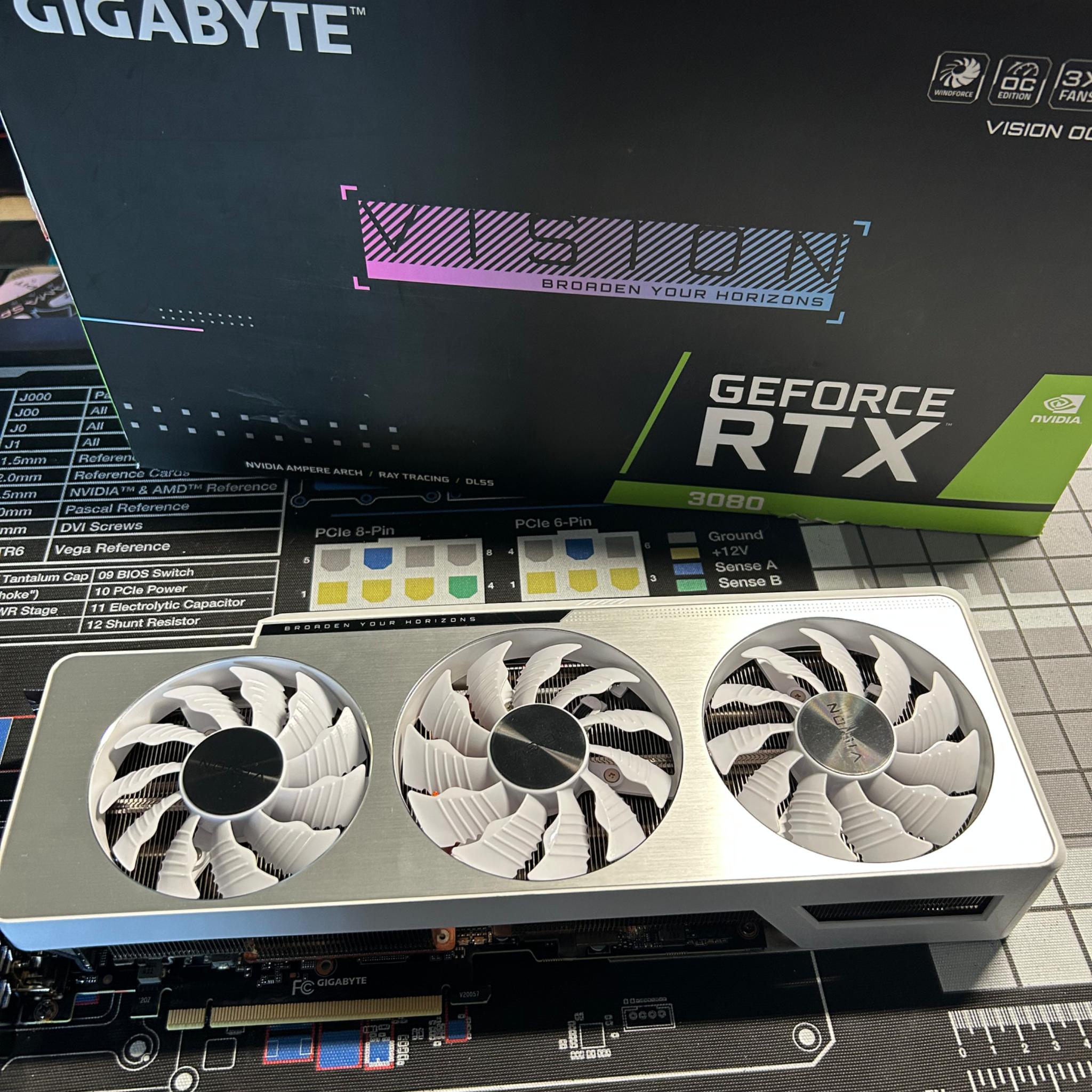 Gigabyte RTX 3080 Vision OC 10GB