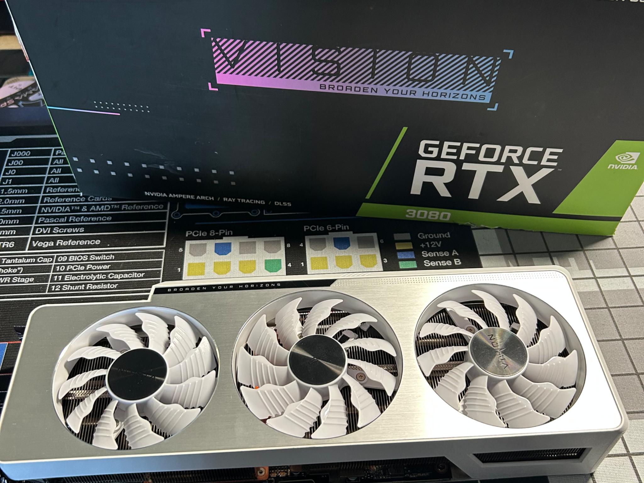 Gigabyte RTX 3080 Vision OC 10GB