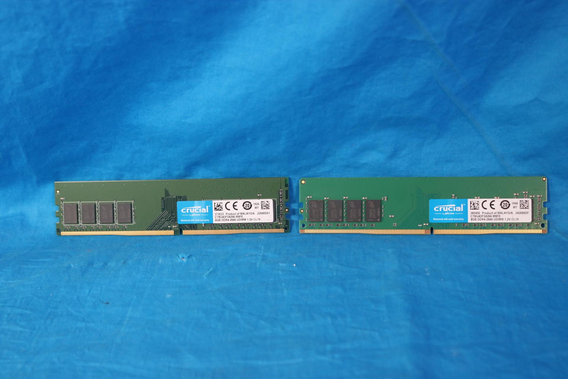 16GB Kit of 2666mhz Crucial DDR4 Desktop DIMM Memory Sticks (2x 8GB) - 4730755079