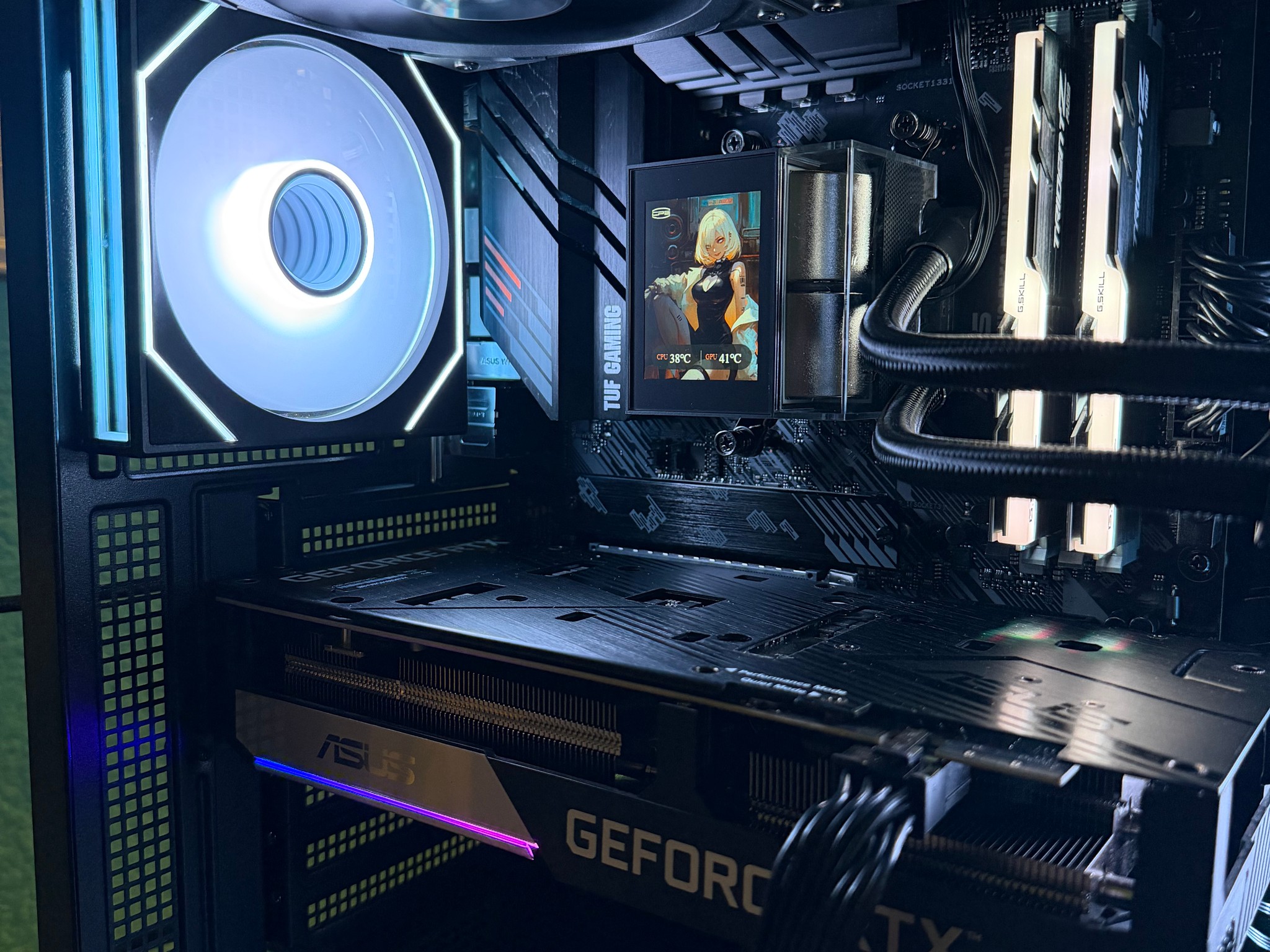 🔥 Ryzen 5 5500 | EVGA RTX 3070 XC3 | ASUS TUF WiFi | 16GB DDR4 | 512GB NVMe | RGB | Ready to Game