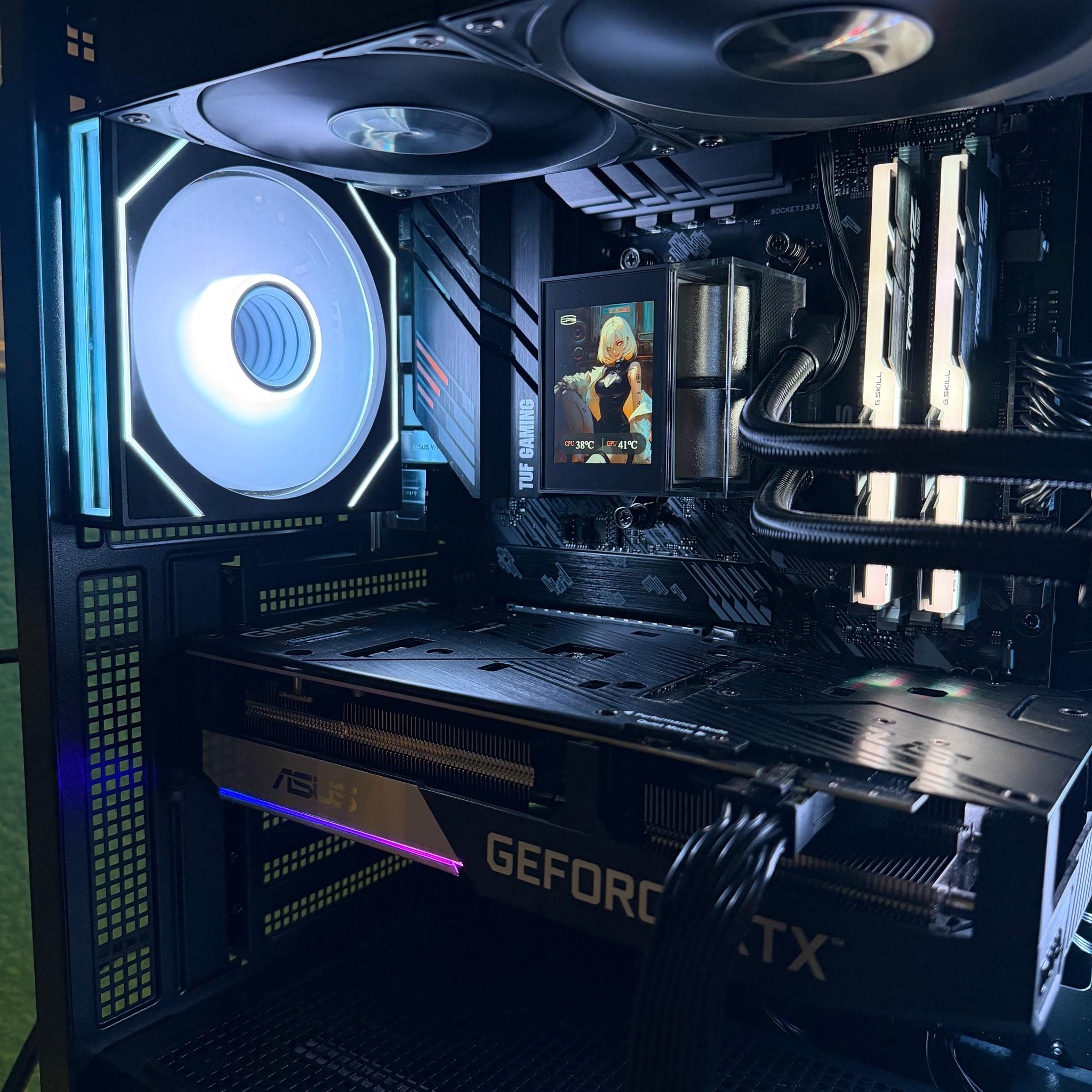 🔥 Ryzen 5 5500 | EVGA RTX 3070 XC3 | ASUS TUF WiFi | 16GB DDR4 | 512GB NVMe | RGB | Ready to Game