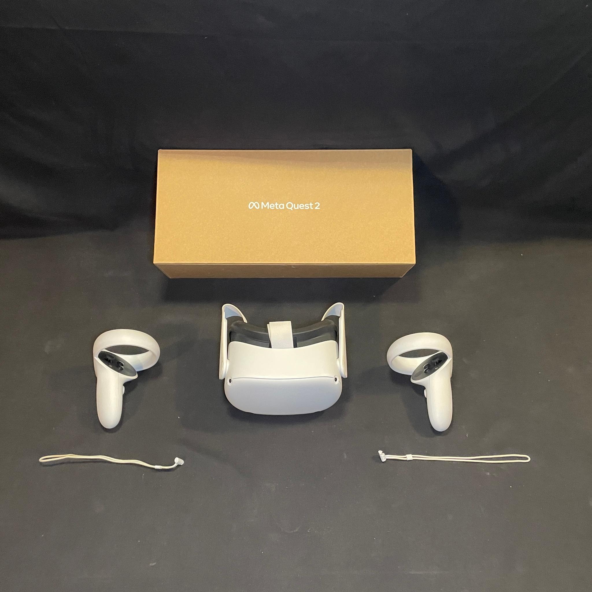 Meta Quest 2 With Developer Account 128gb And Accessories In Box