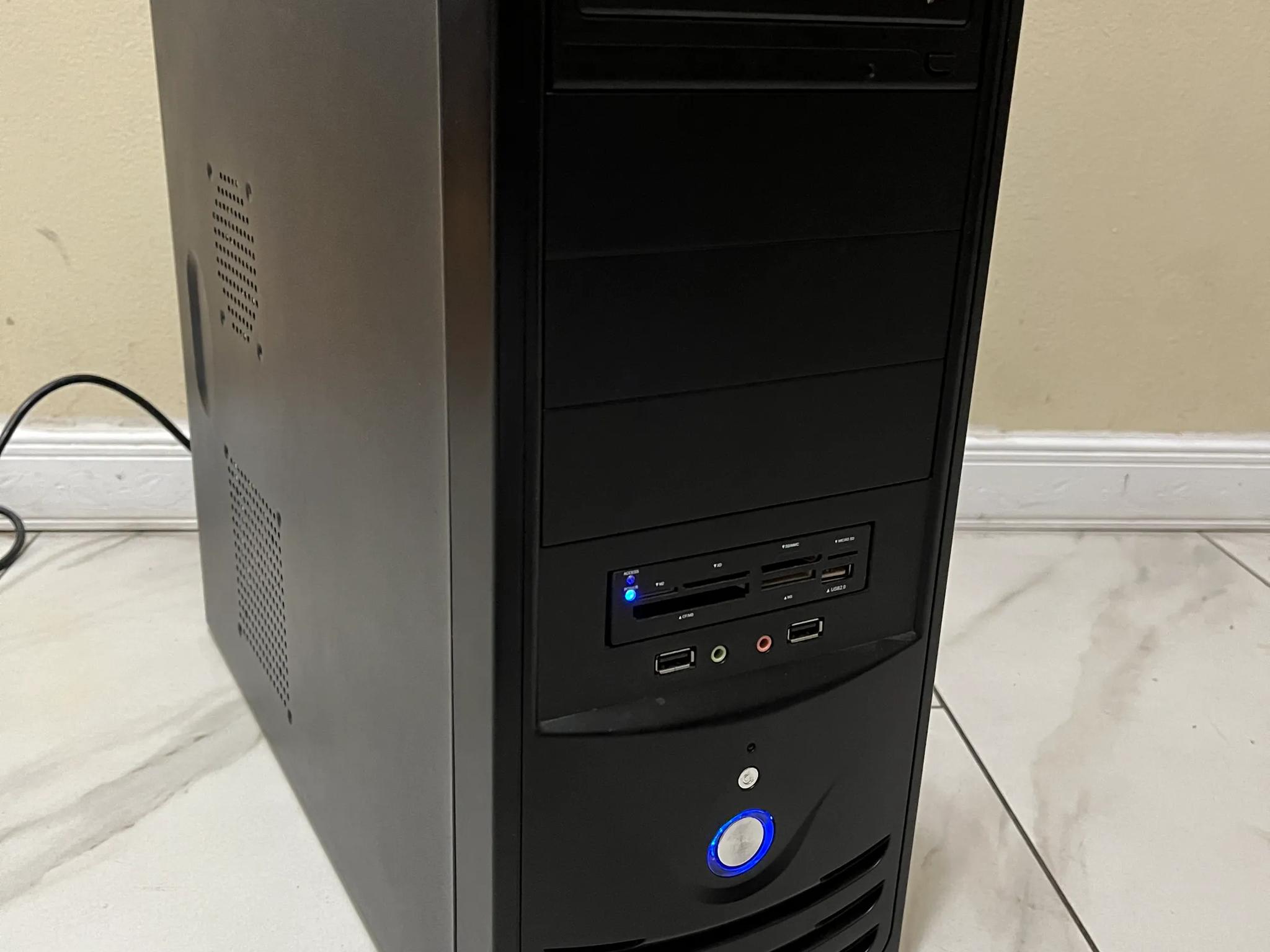 🖥️ Sleeper Gaming PC - Intel i5-11400F, AMD W5700 8GB, 16 GB RAM, 1 TB Storage, High Performance PC