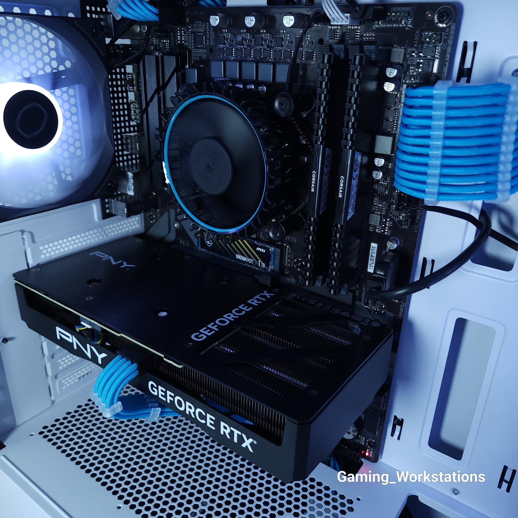 💙RTX 4070●Core i5 12400F●1440p Gaming Computer