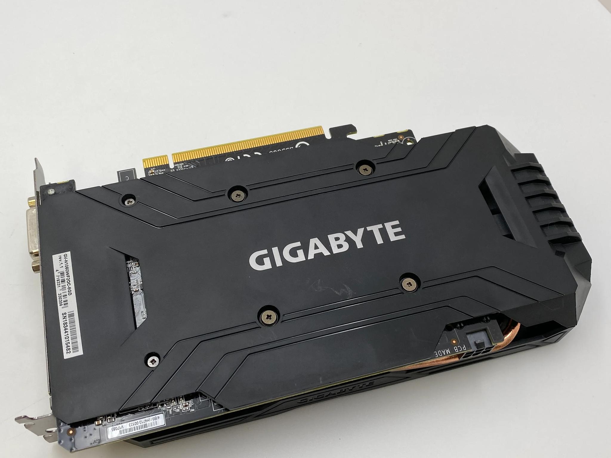 Gigabyte GeForce GTX 1060 6GB GDDR5 Graphics Card