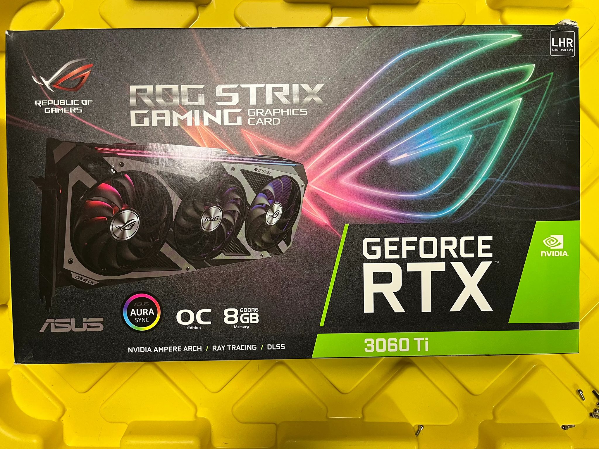 Asus ROG Strix NVIDIA GeForce RTX 3060 Ti OC
