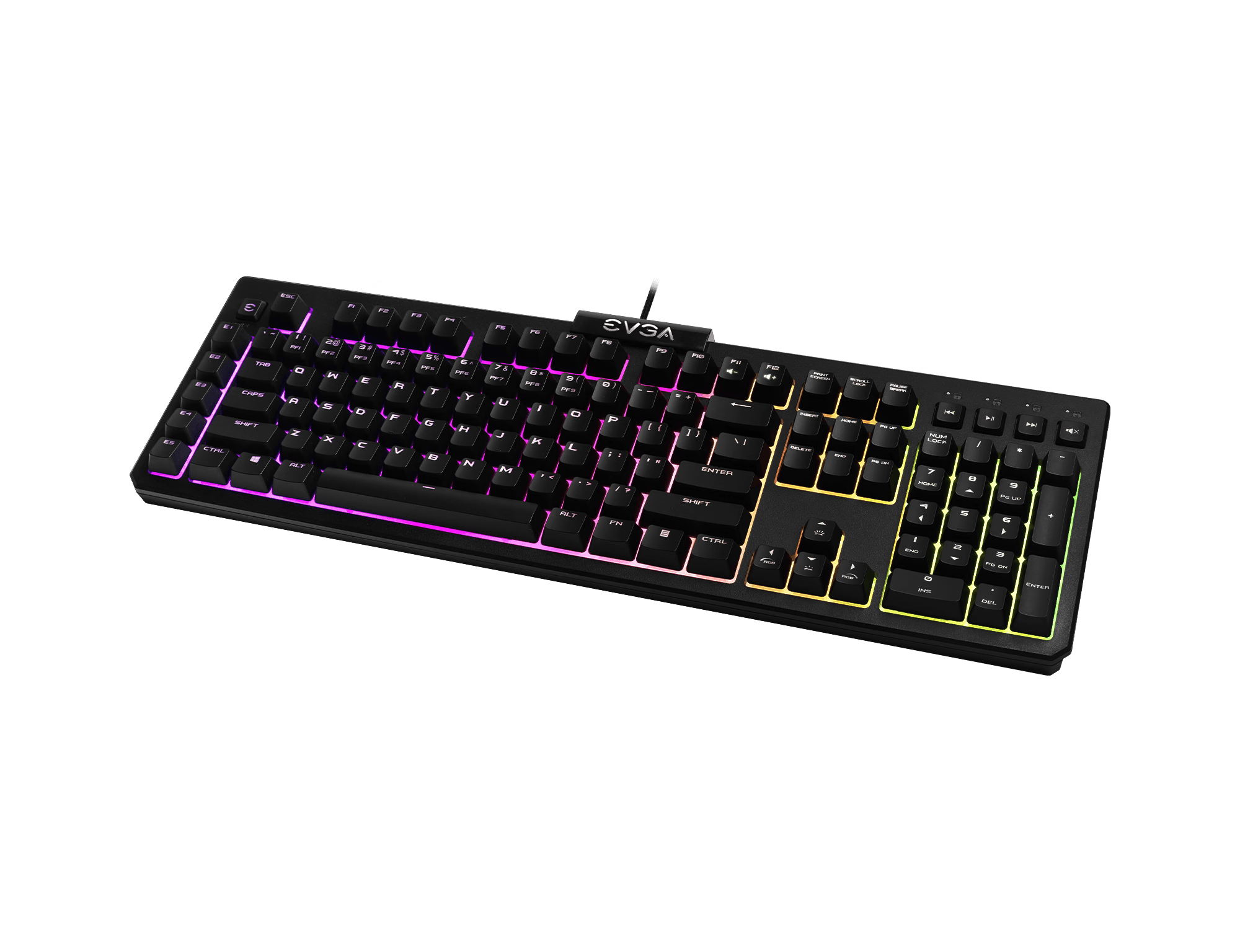 EVGA Z12 RGB Gaming Keyboard, P/N: 834-W0-12US-KR