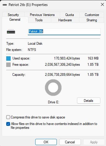 Patriot P300 M.2 2TB