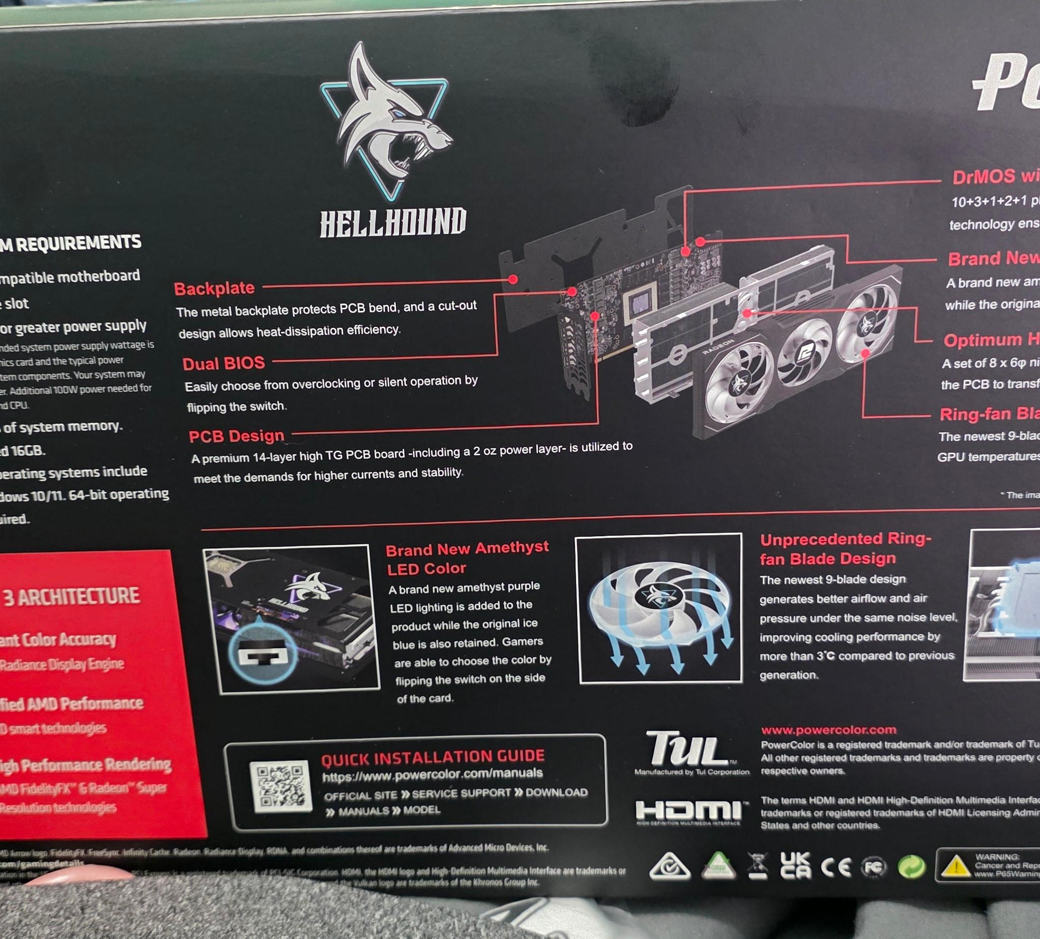 PowerColor Hellhound OC Radeon RX 7900 XT