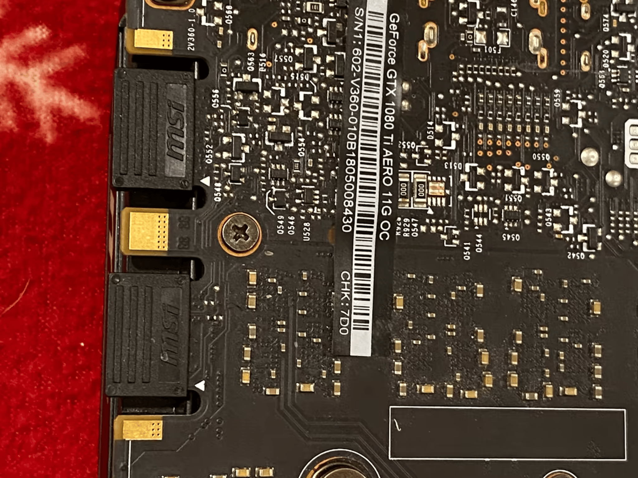 Excellent Condition MSI GTX 1080 Ti Aero OC