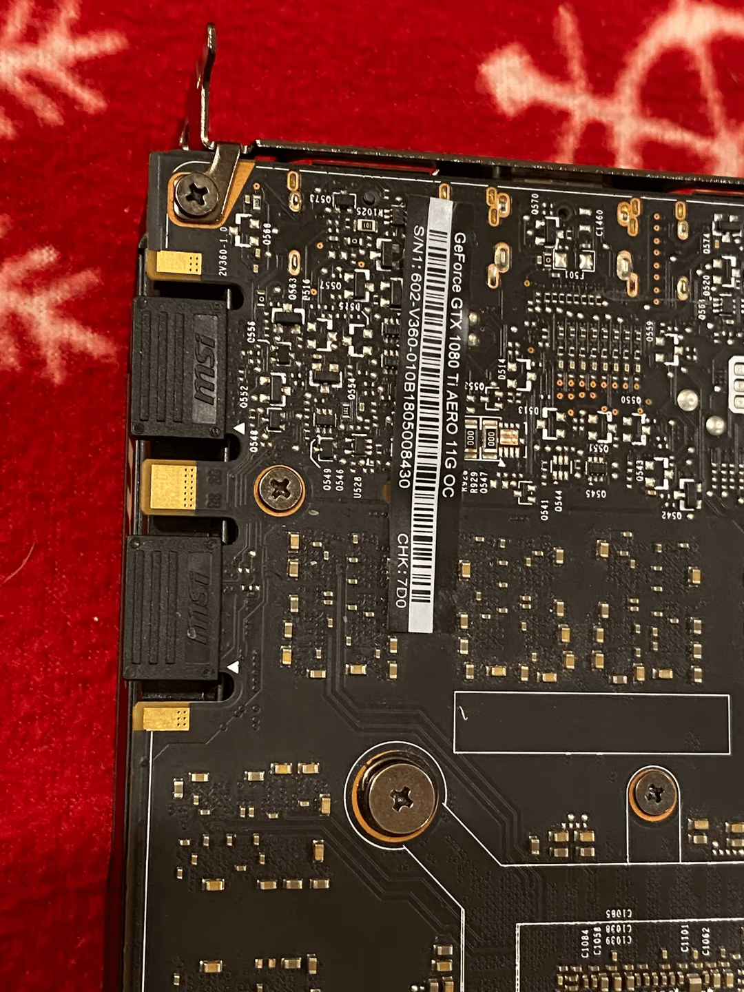 Excellent Condition MSI GTX 1080 Ti Aero OC