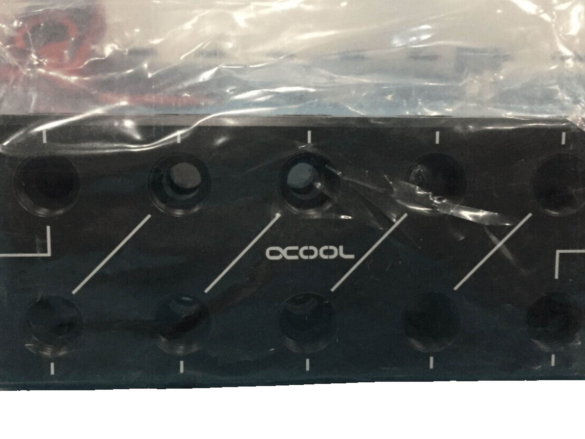 Alphacool ES Distro Plate C5 12995 - Open Box, Missing Accessories